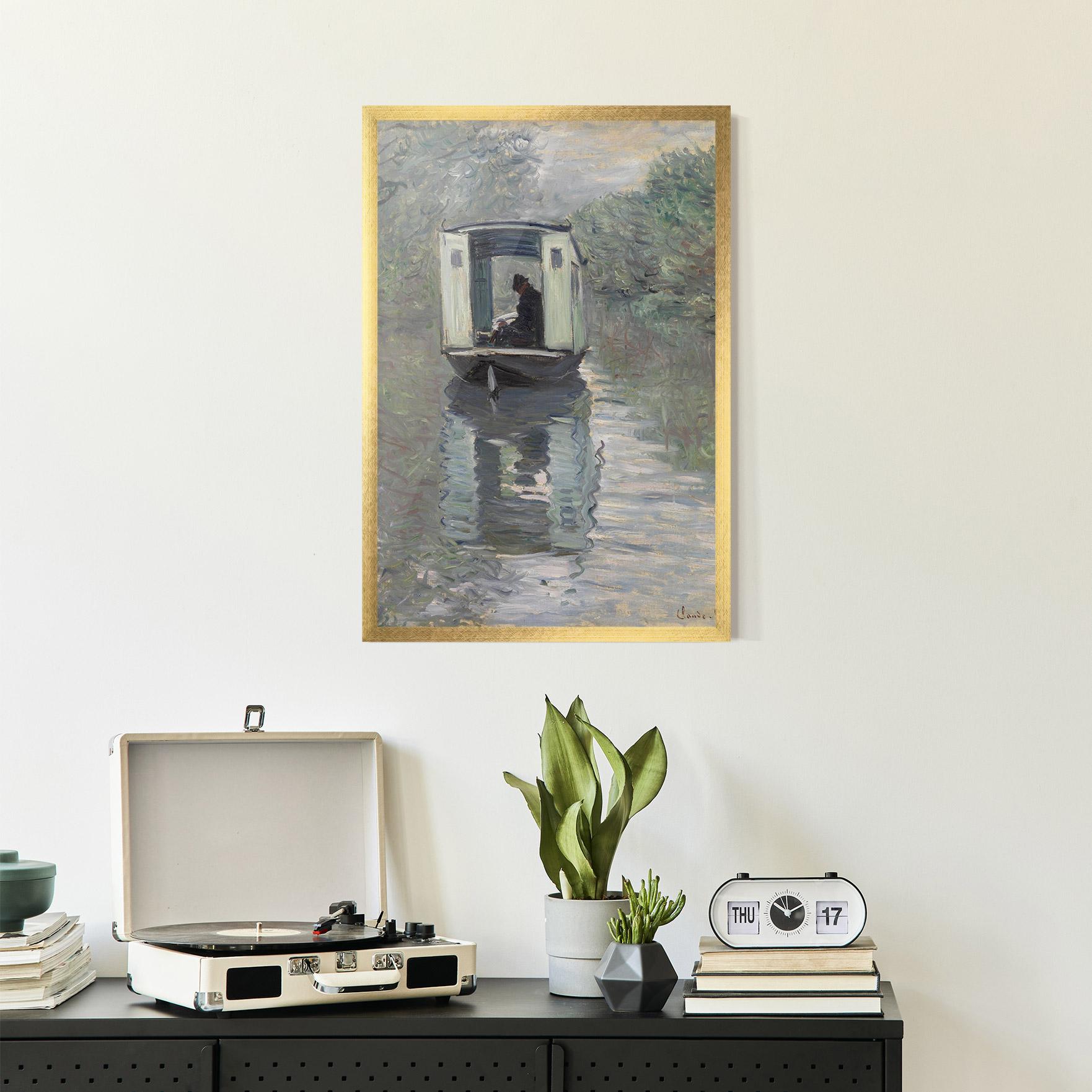 Poster Înrămat The Studio Boat mockup 2