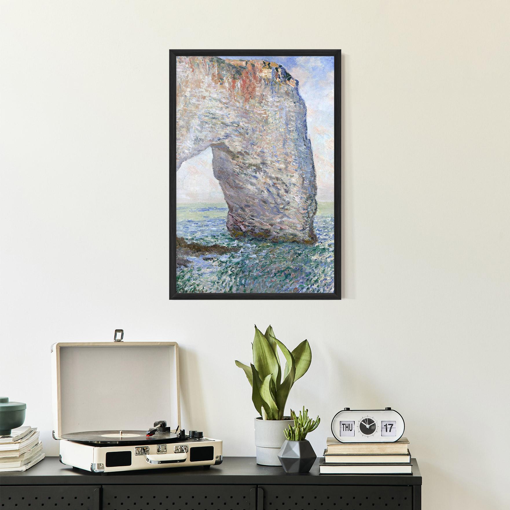 Poster Înrămat Manneporte Near Etretat mockup 2