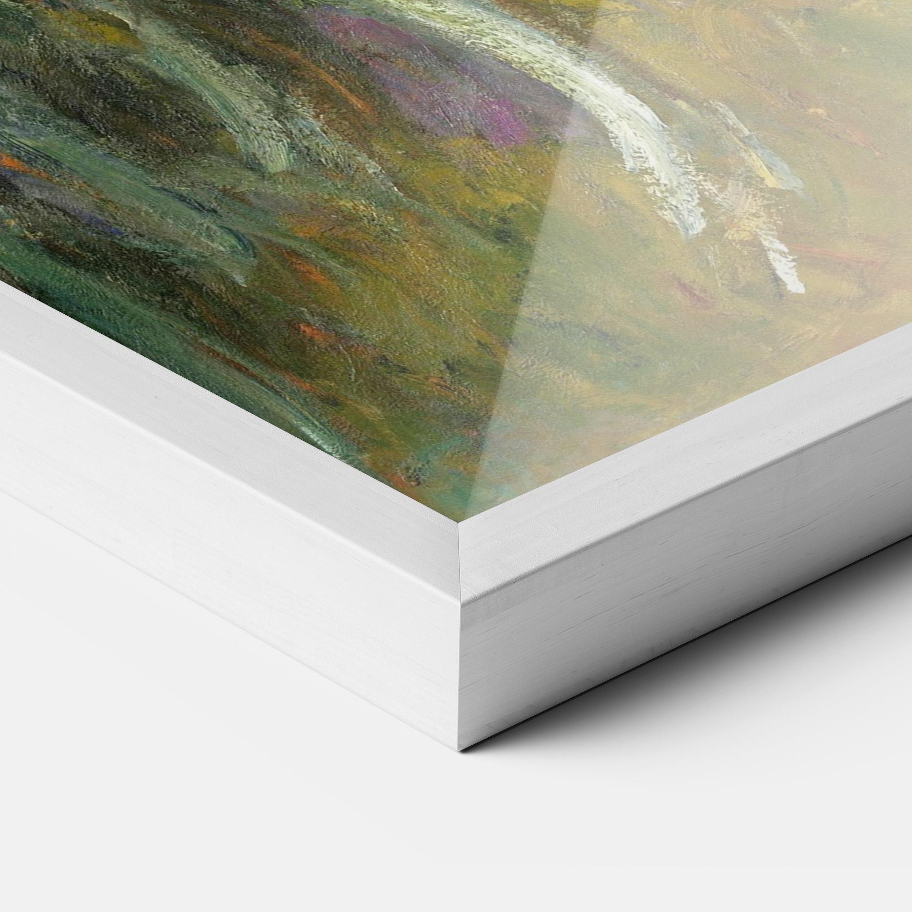 Poster Înrămat Path Through The Irises mockup 3