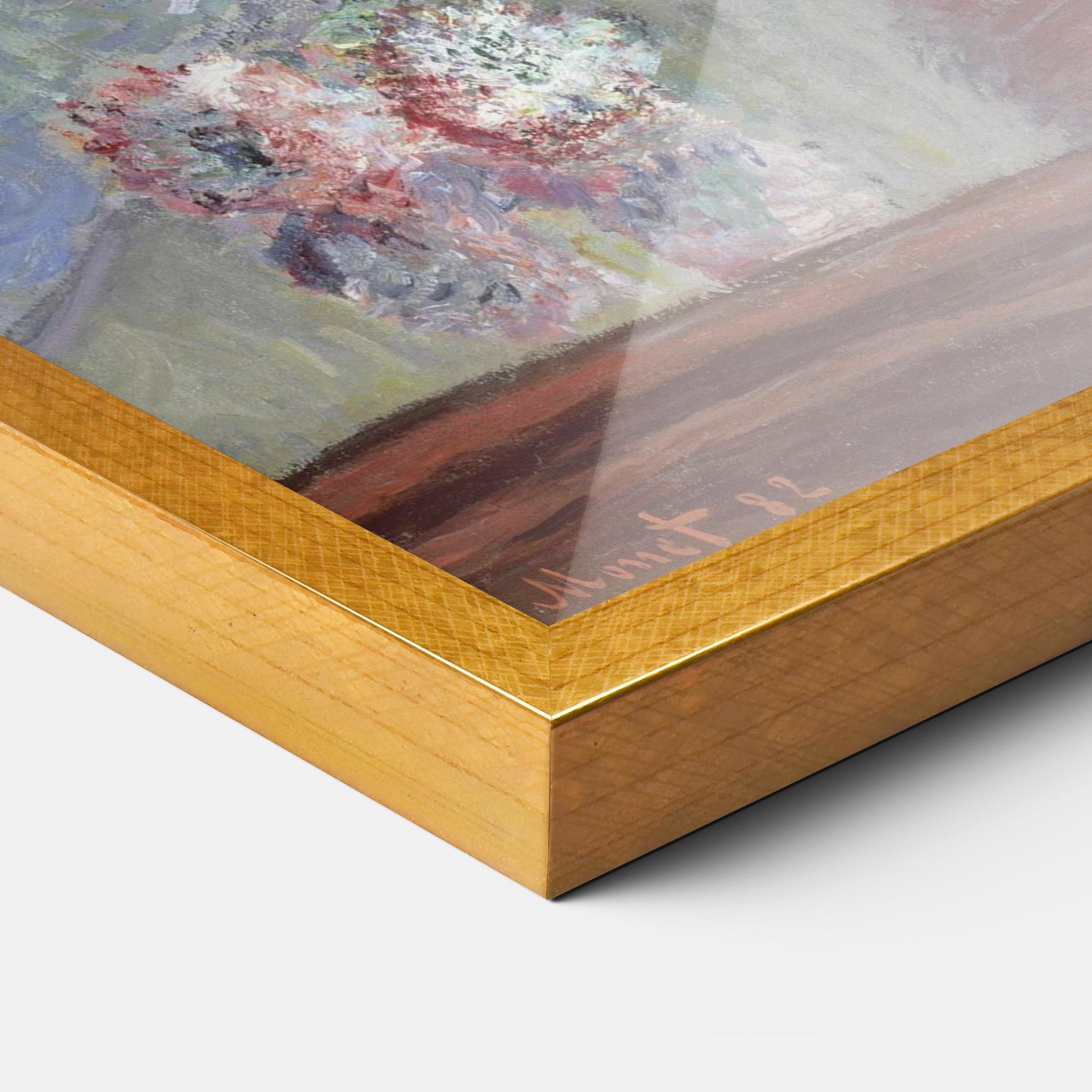 Poster Înrămat Chrysanthemums mockup 3