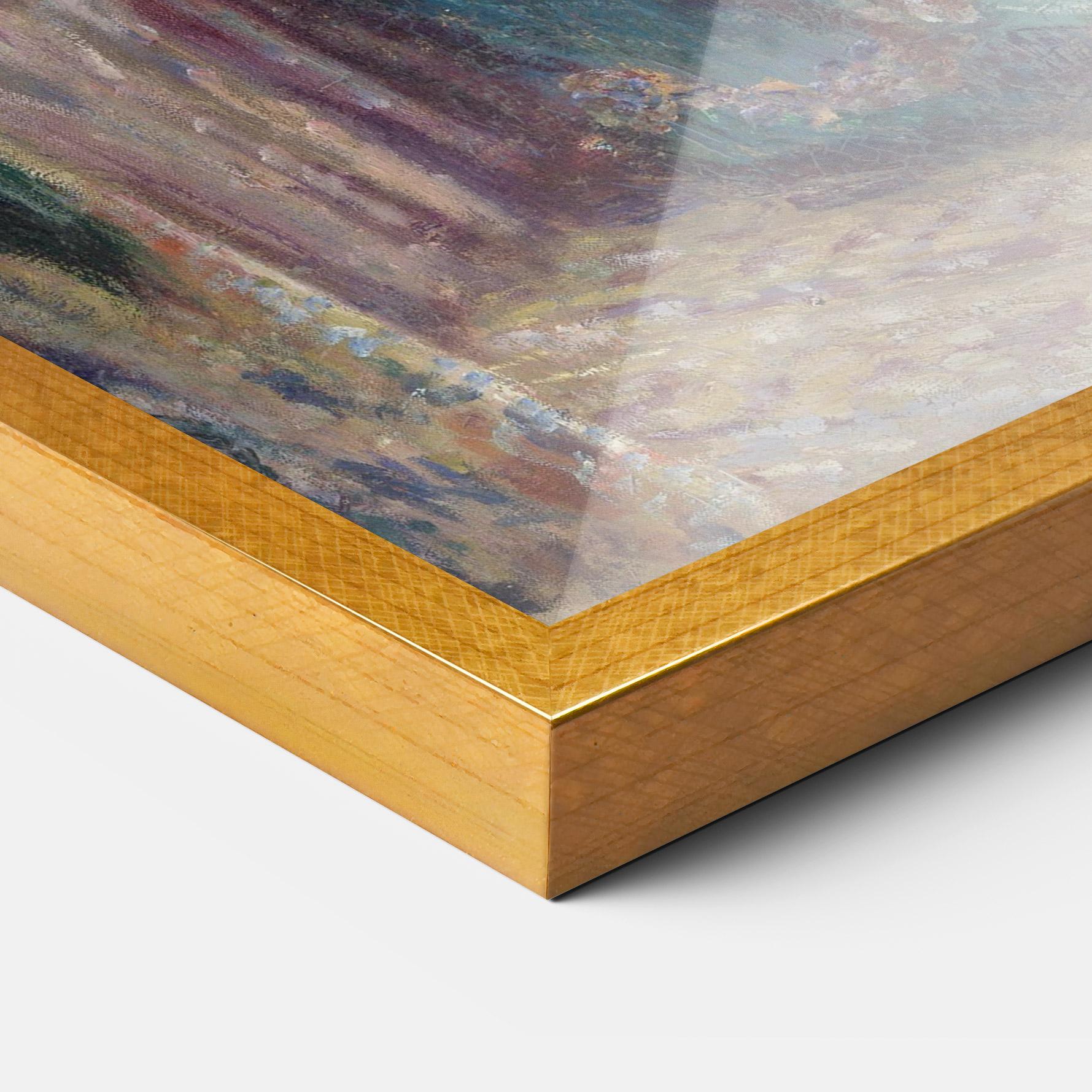 Poster Înrămat Monet Embroidering mockup 3