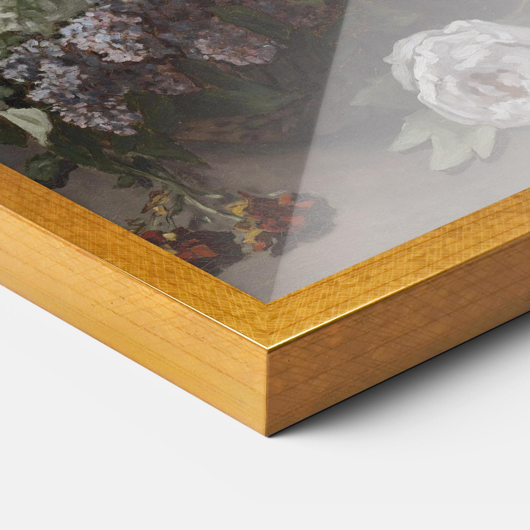 Poster Înrămat Spring Flowers Monet mockup 3