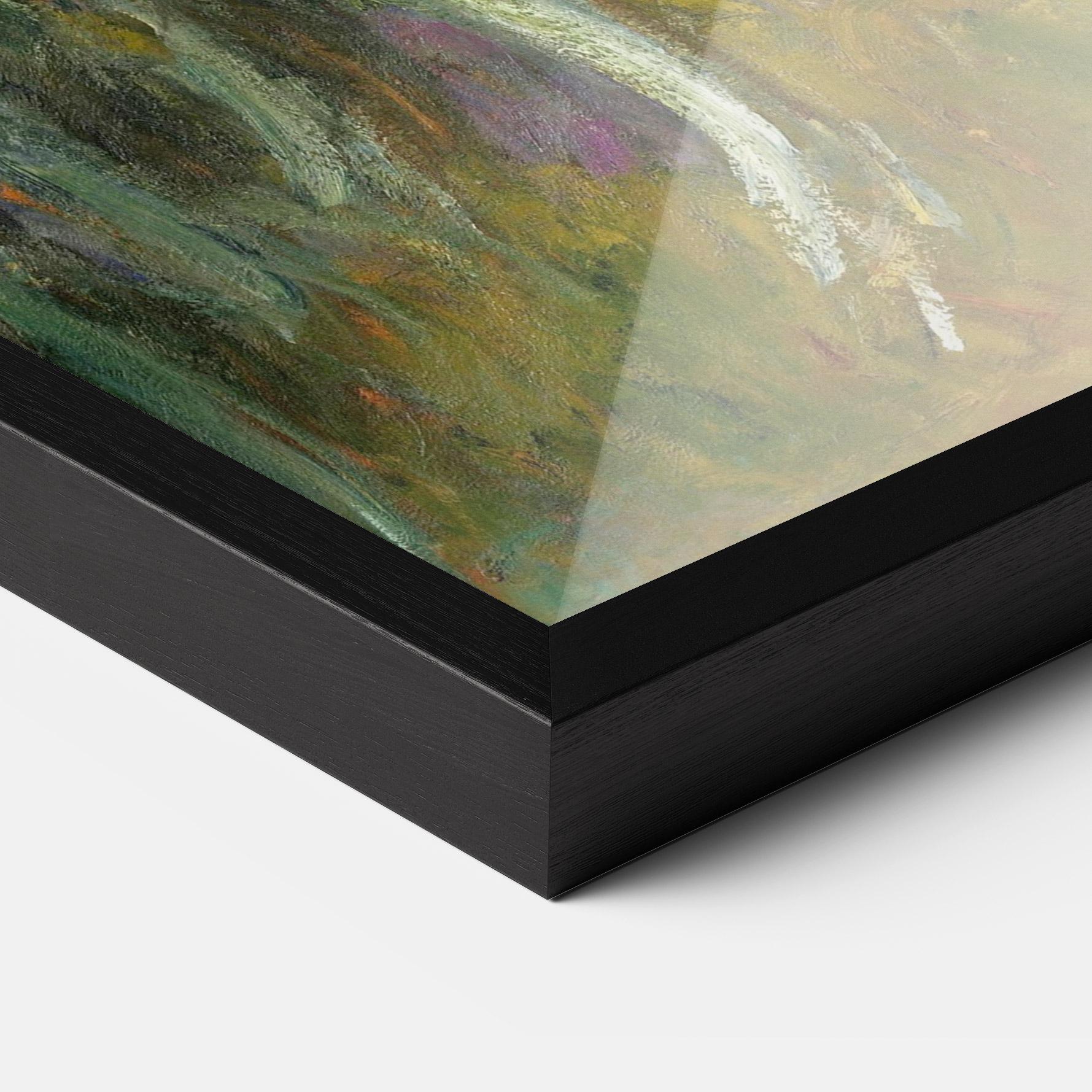 Poster Înrămat Path Through The Irises mockup 3