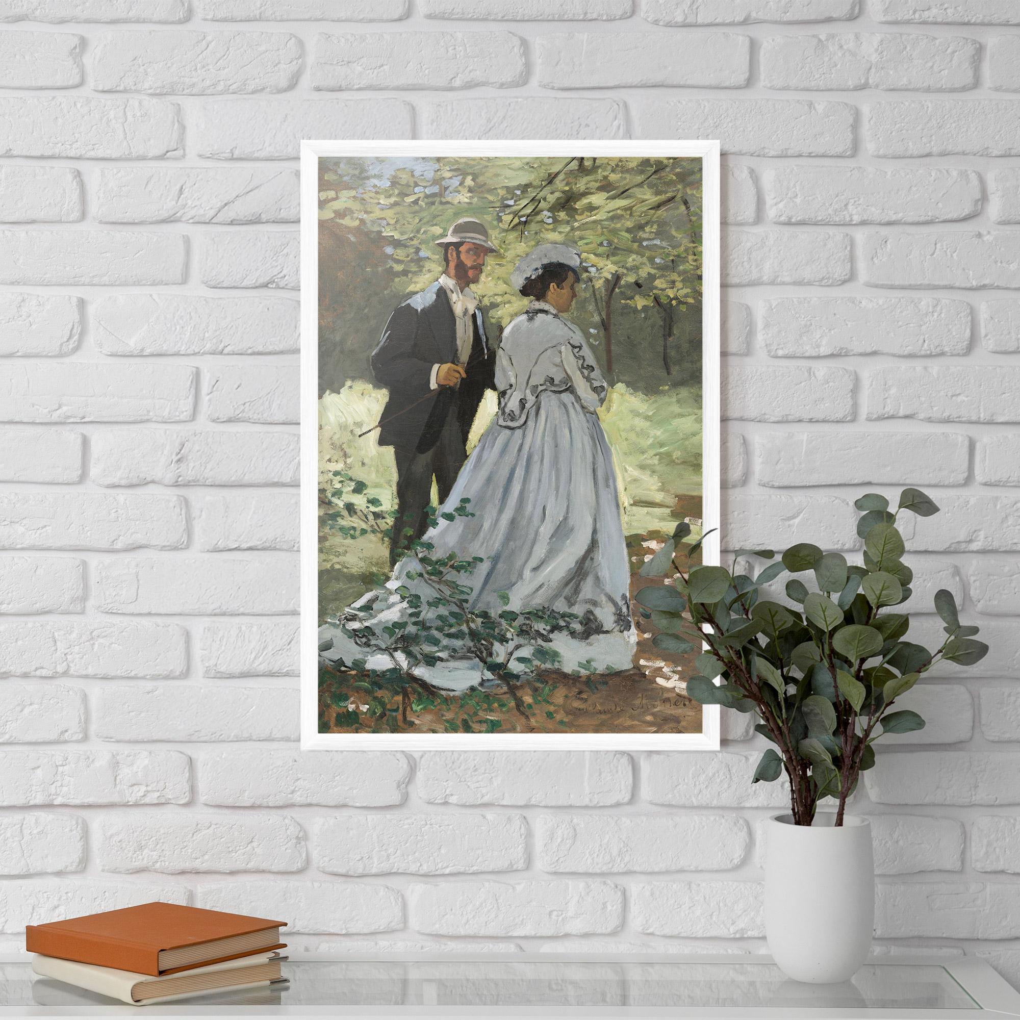 Poster Înrămat Bazille And Camille mockup 5