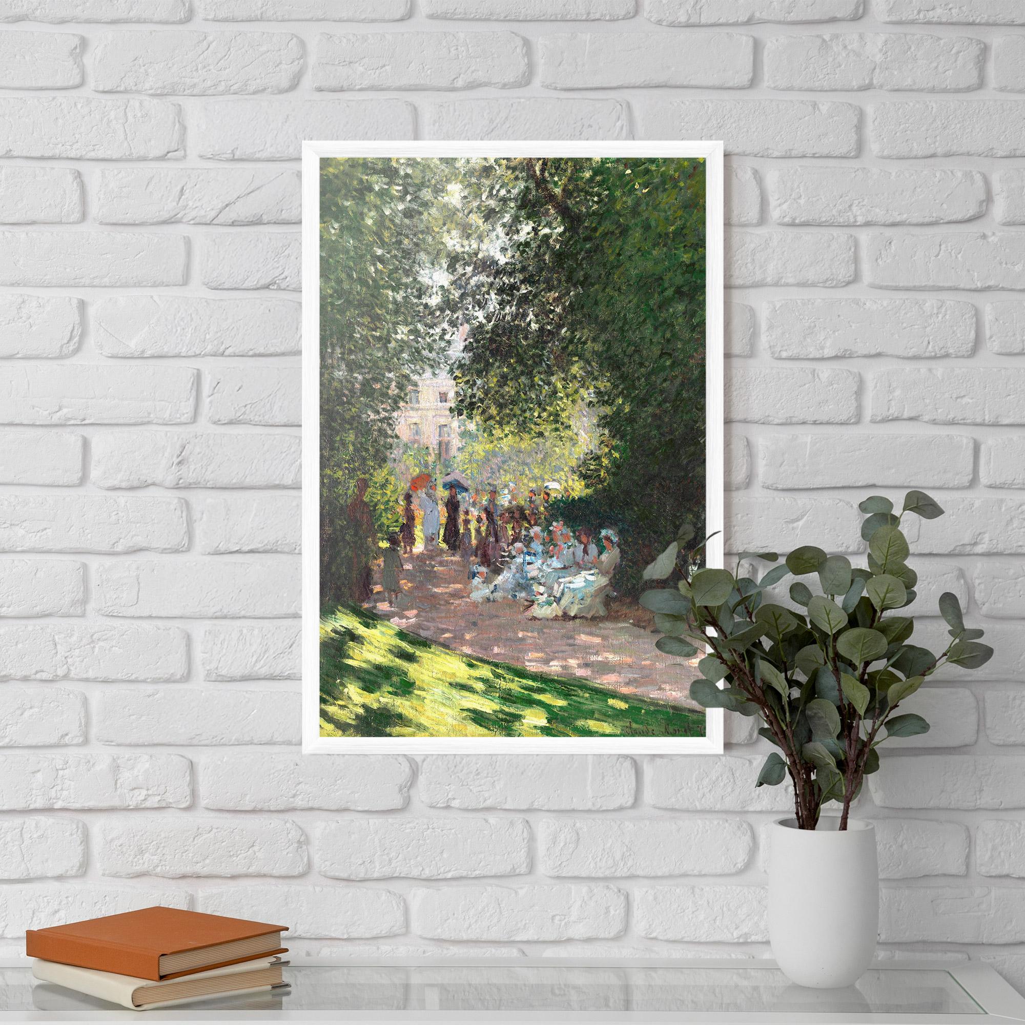 Poster Înrămat The Parc Monceau mockup 5