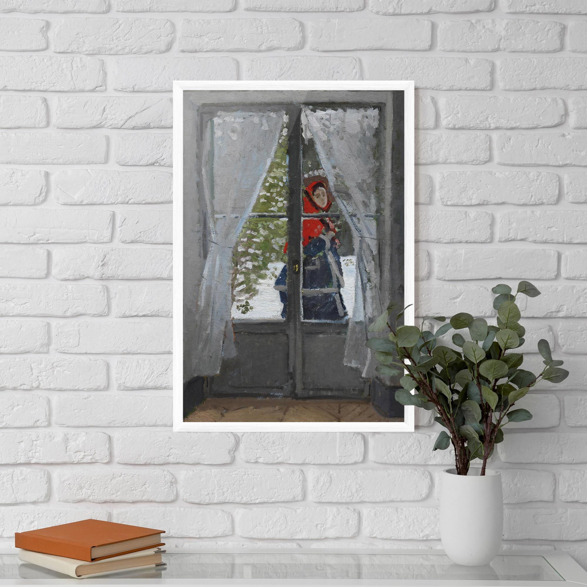 Poster Înrămat The Red Kerchief mockup 5