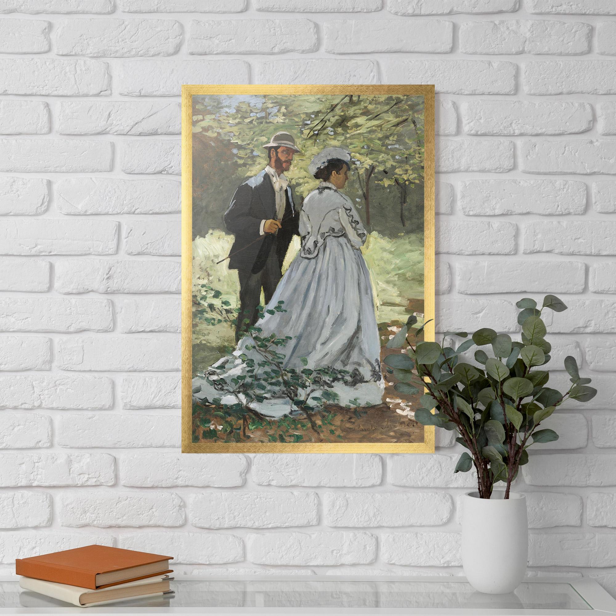 Poster Înrămat Bazille And Camille mockup 5