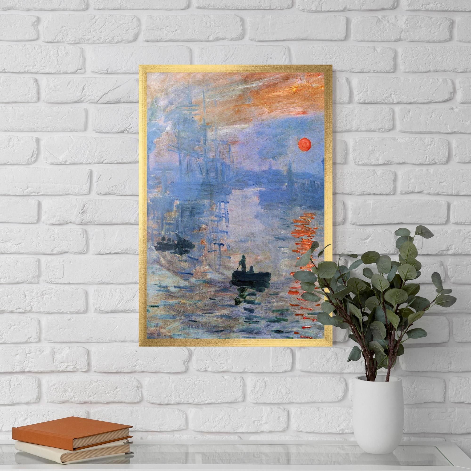 Poster Înrămat Sunrise Painting mockup 5