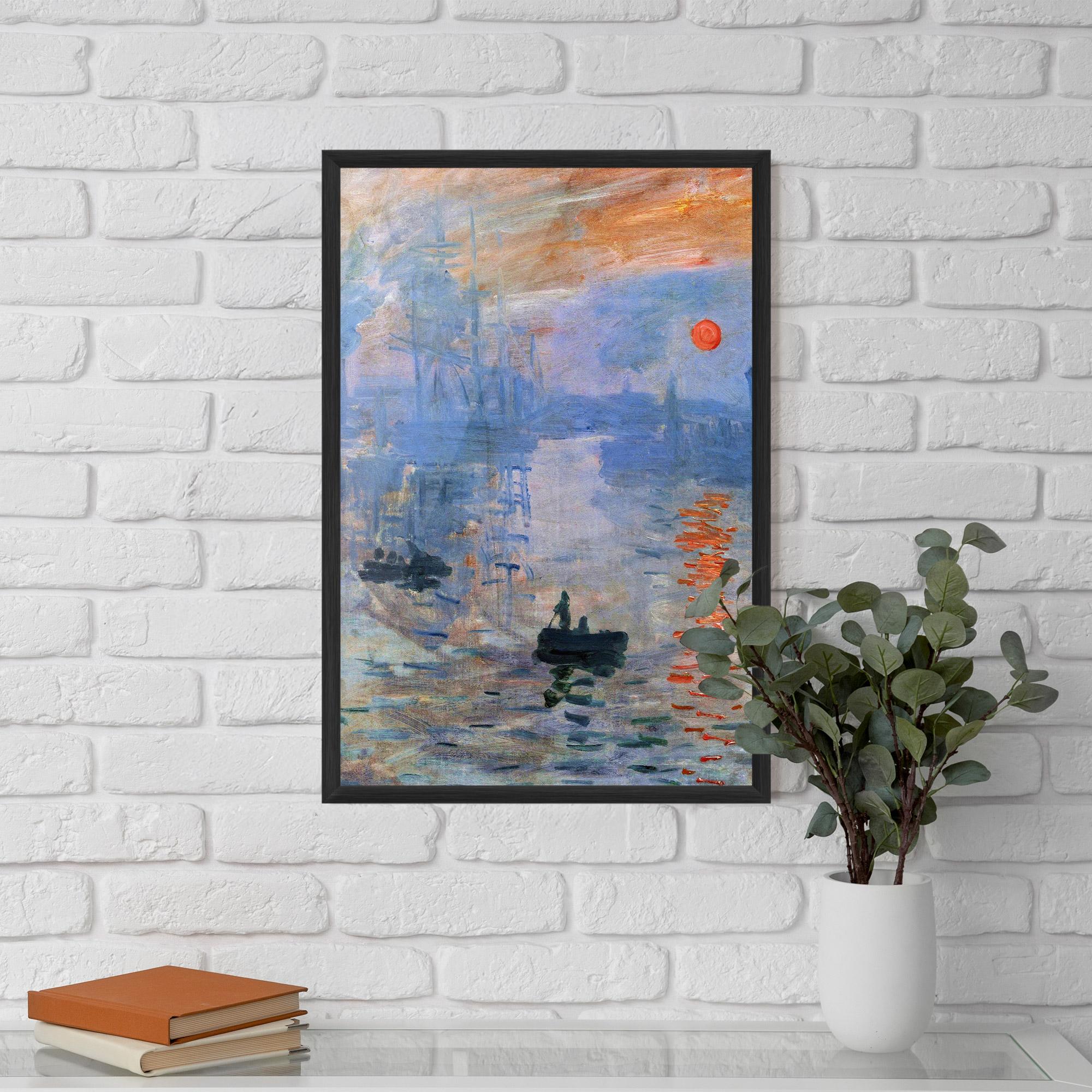 Poster Înrămat Sunrise Painting mockup 5