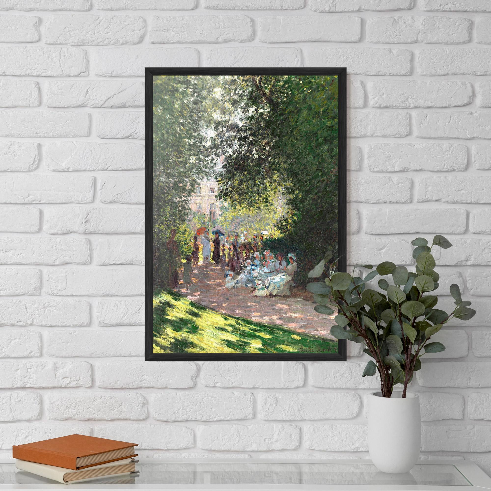 Poster Înrămat The Parc Monceau mockup 5