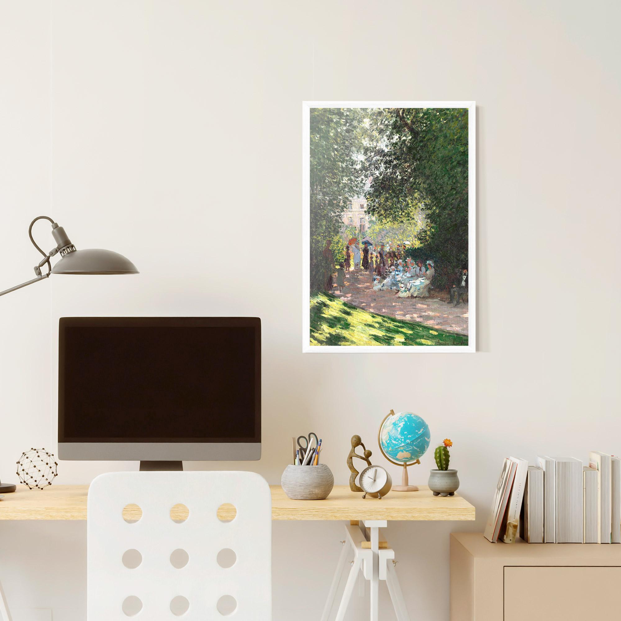 Poster Înrămat The Parc Monceau mockup 6