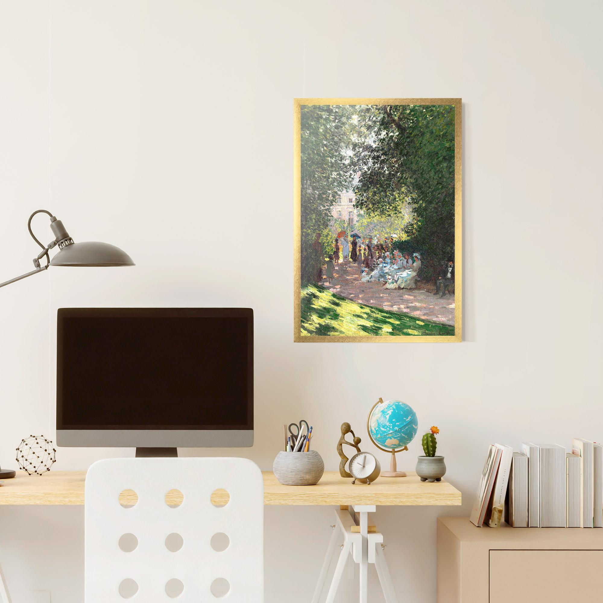 Poster Înrămat The Parc Monceau mockup 6