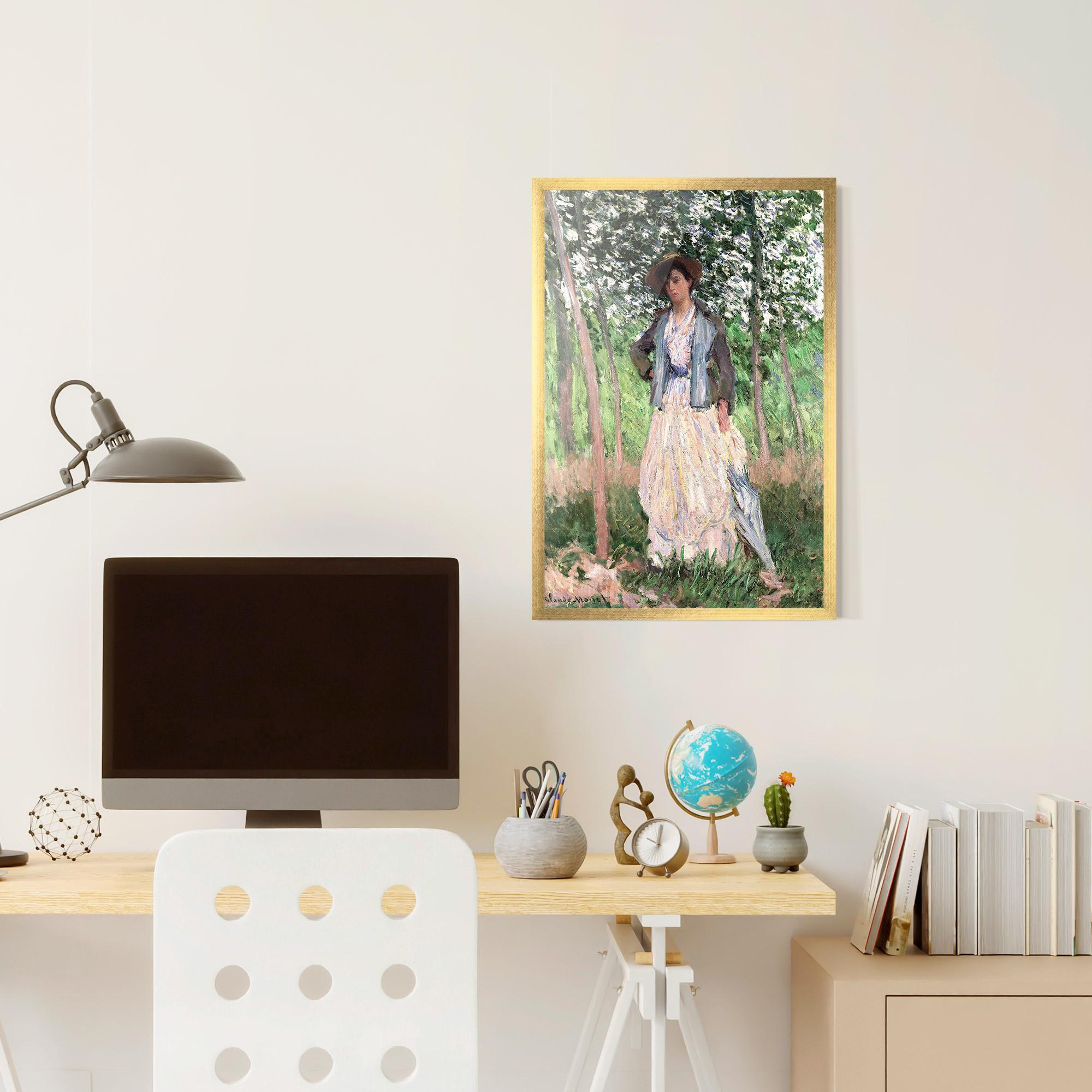 Poster Înrămat The Stroller mockup 6