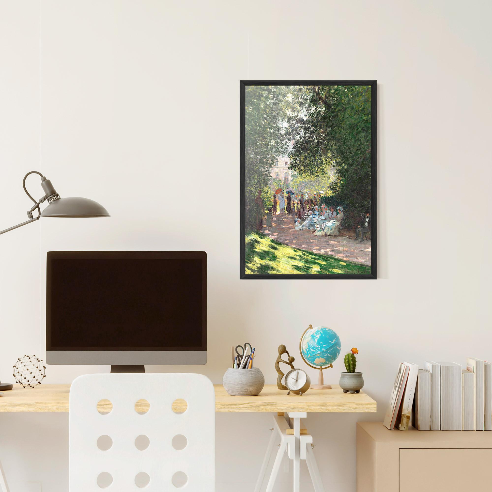 Poster Înrămat The Parc Monceau mockup 6