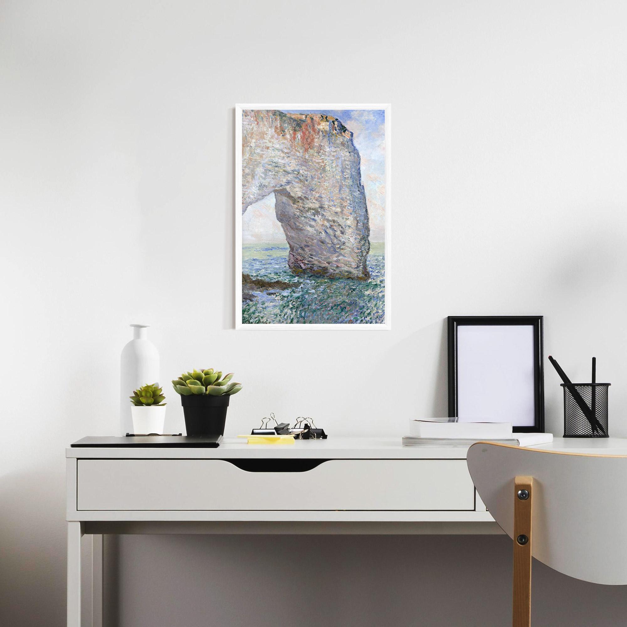 Poster Înrămat Manneporte Near Etretat mockup 7