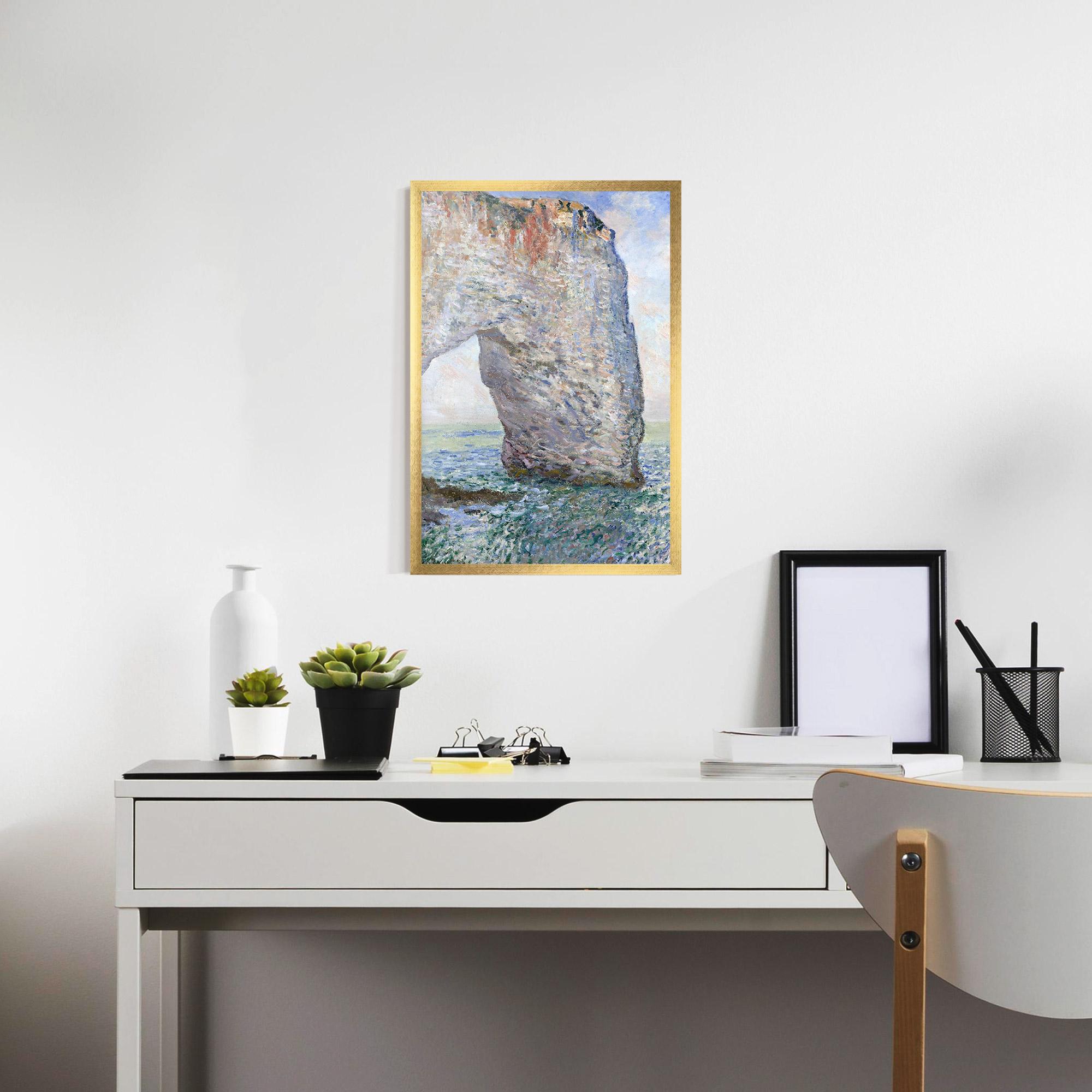 Poster Înrămat Manneporte Near Etretat mockup 7