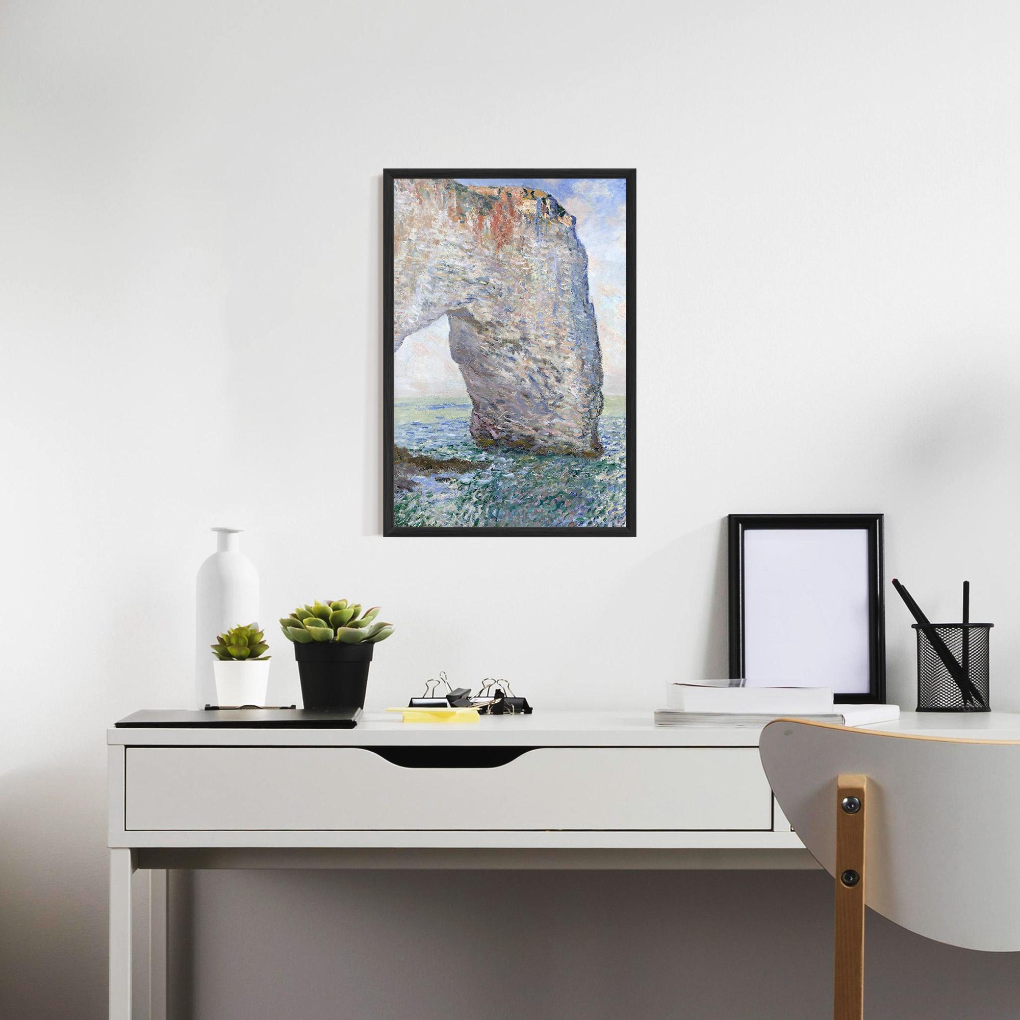 Poster Înrămat Manneporte Near Etretat mockup 7