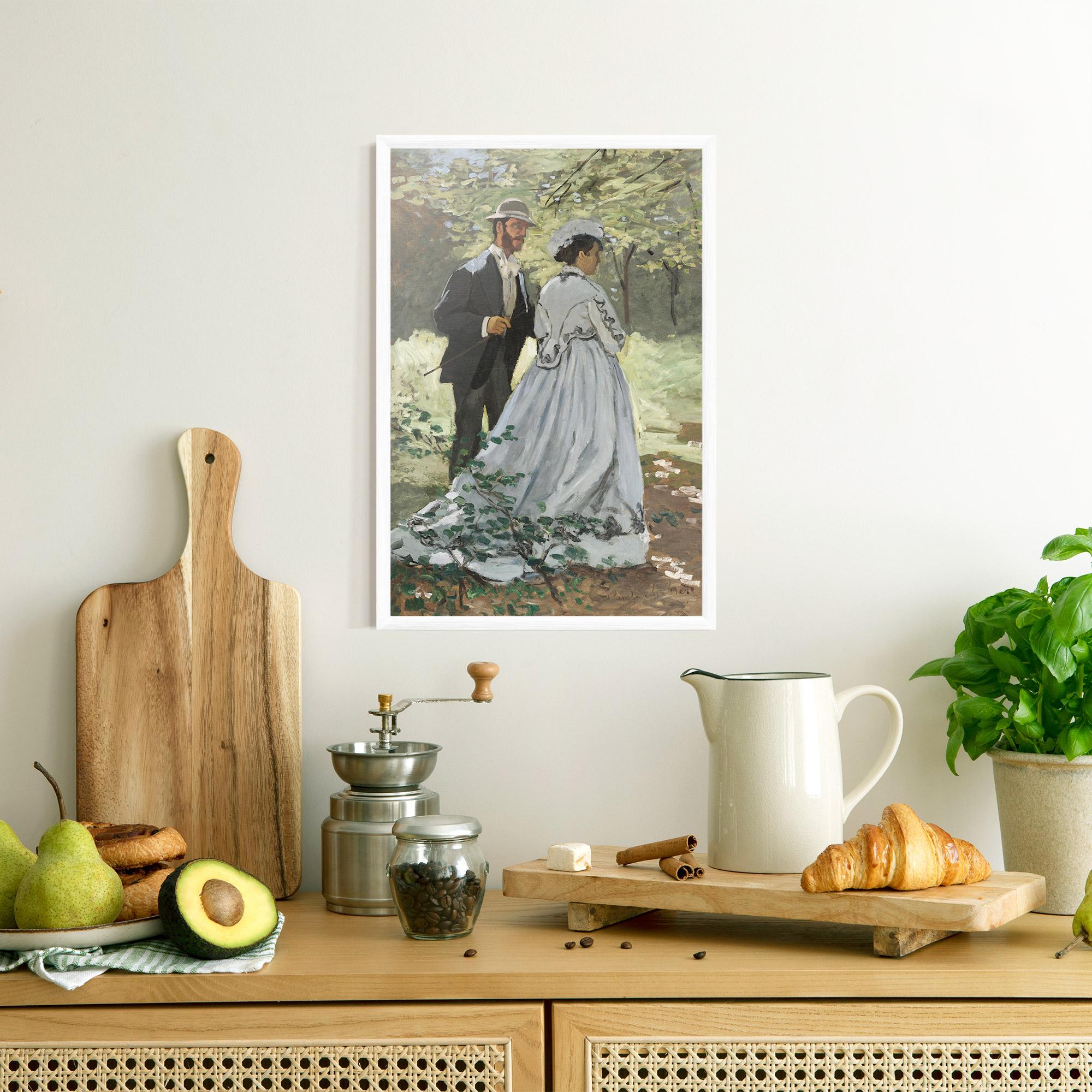 Poster Înrămat Bazille And Camille mockup 8