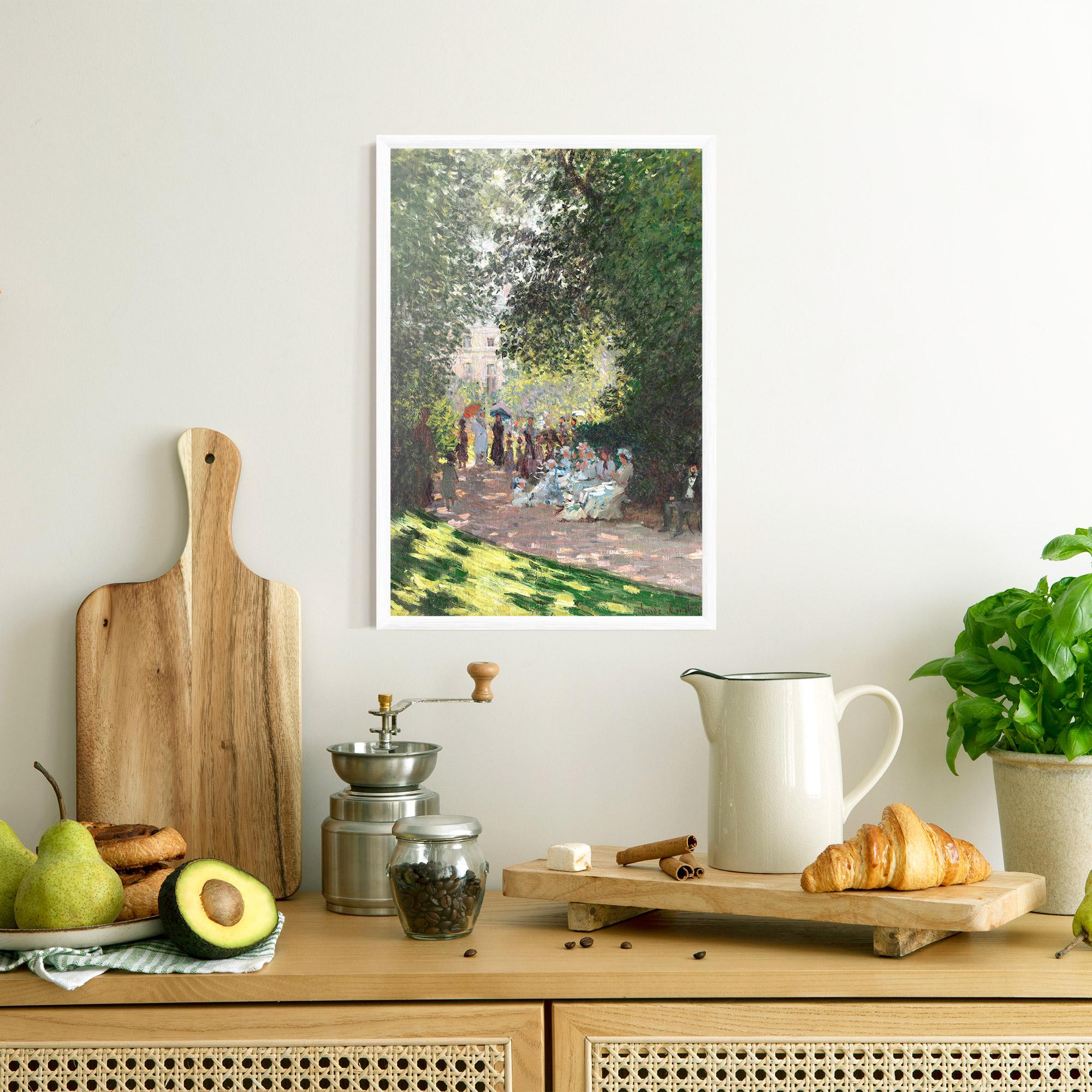 Poster Înrămat The Parc Monceau mockup 8