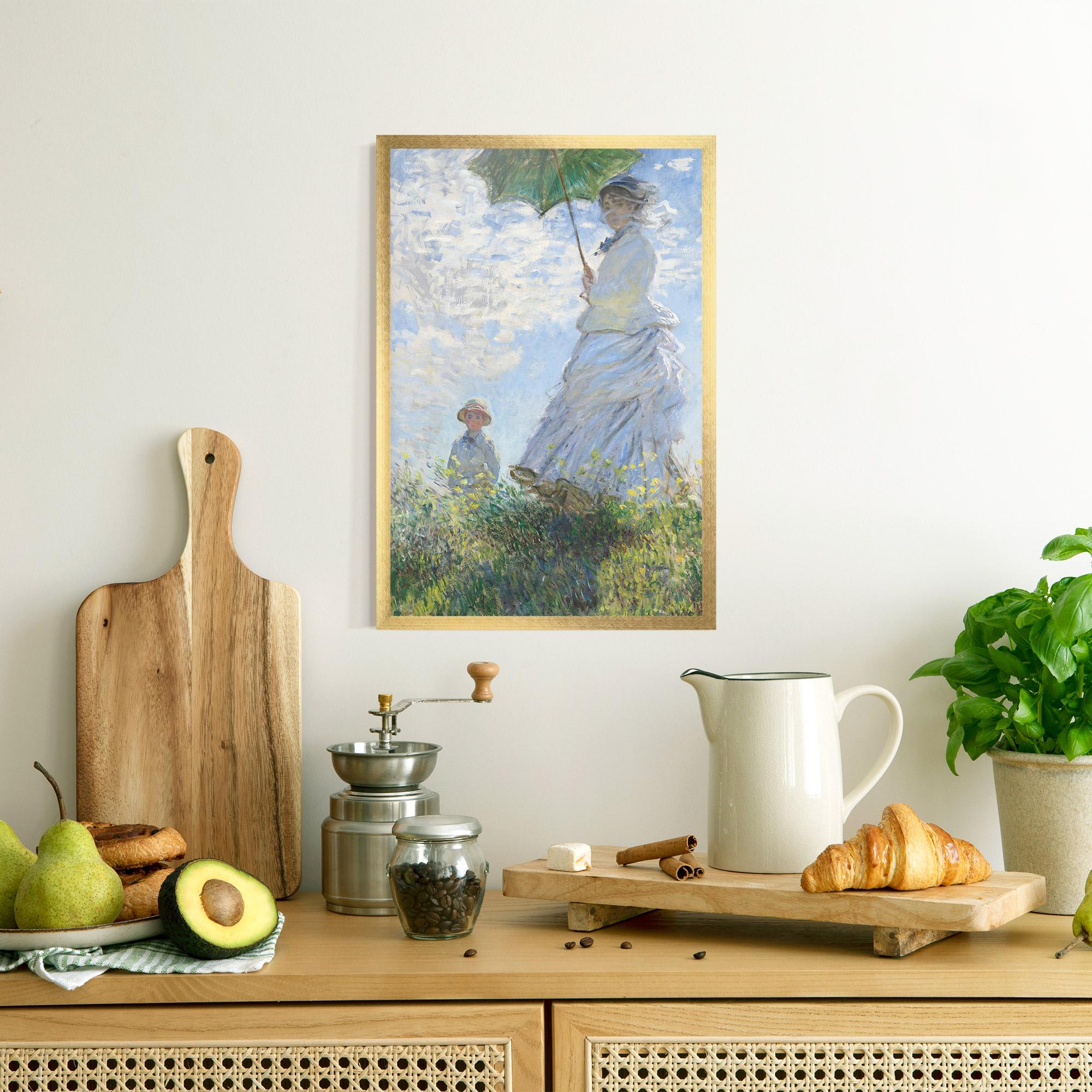 Poster Înrămat Parasol Painting mockup 8