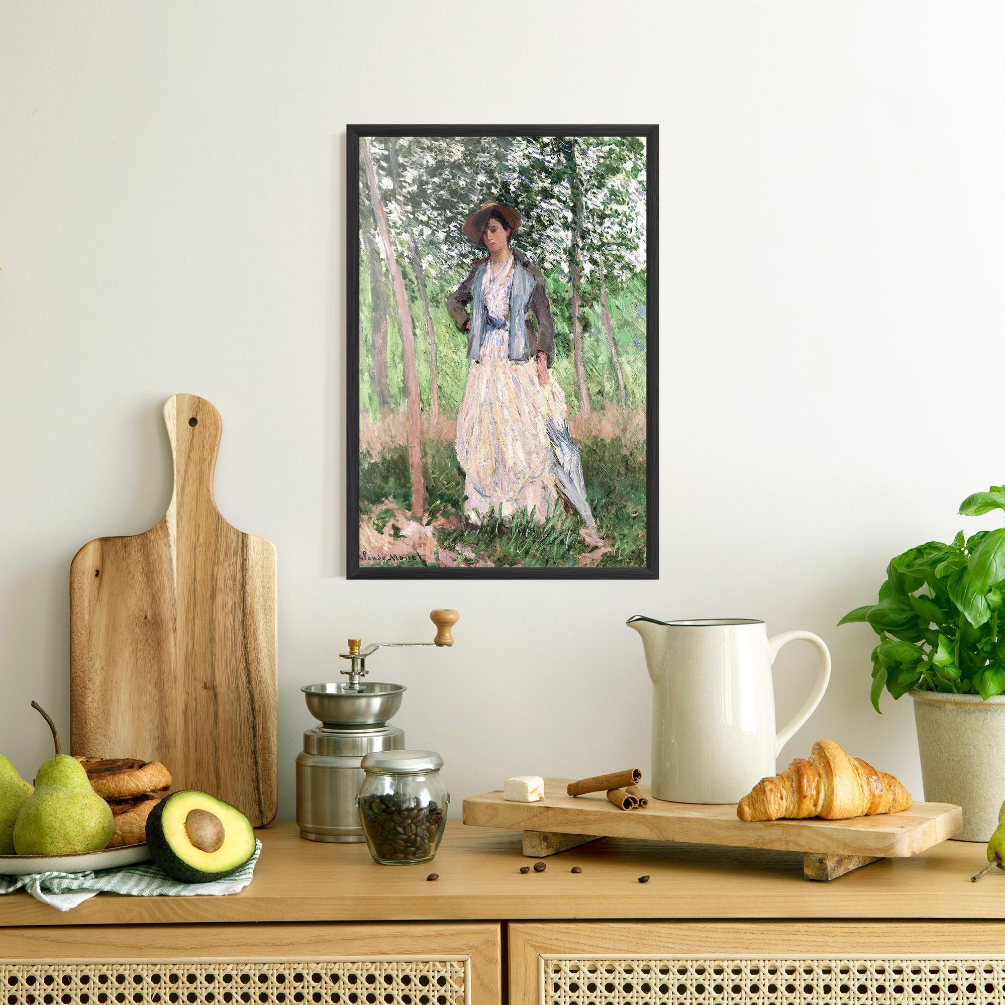 Poster Înrămat The Stroller mockup 8