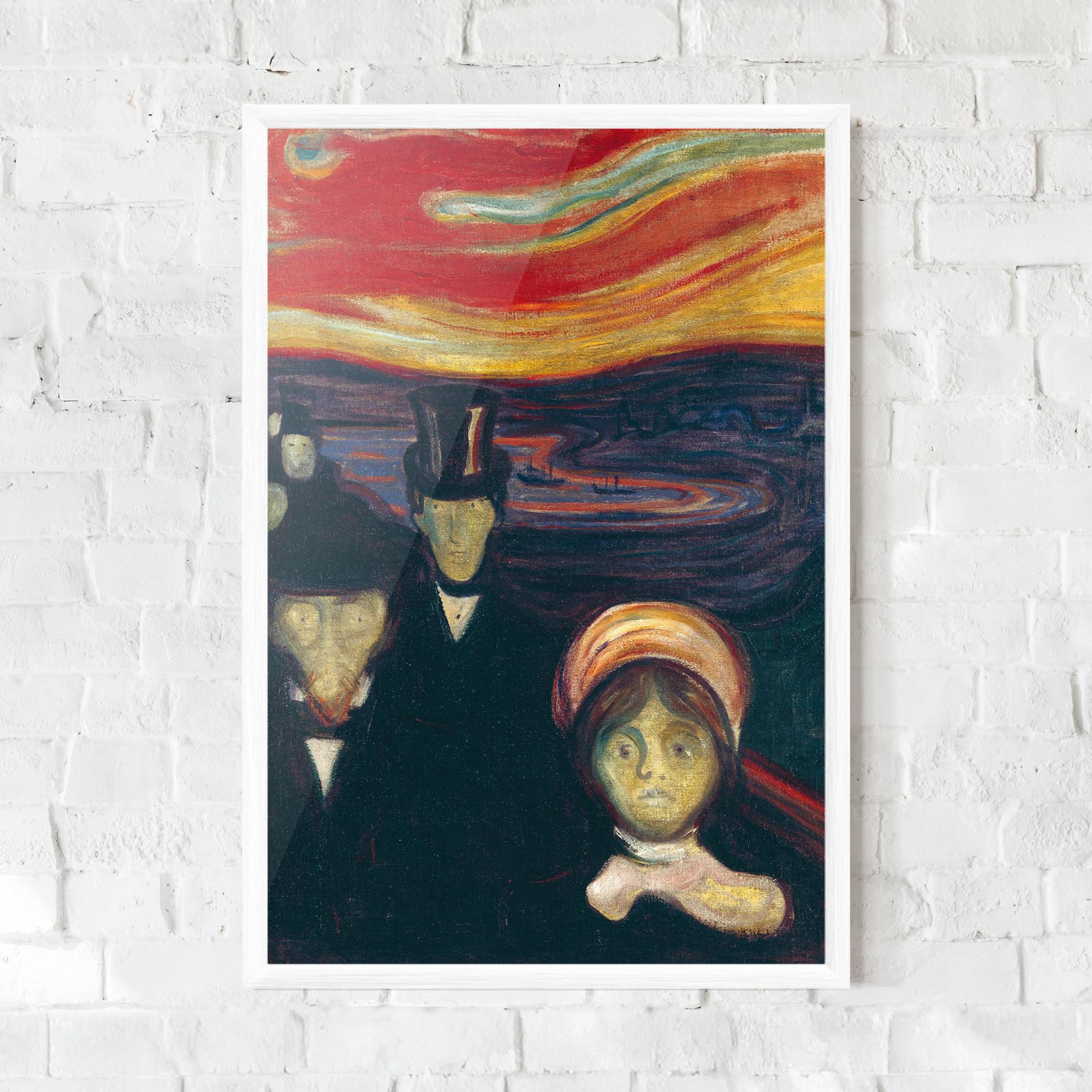 Poster Înrămat Anxiety mockup 0