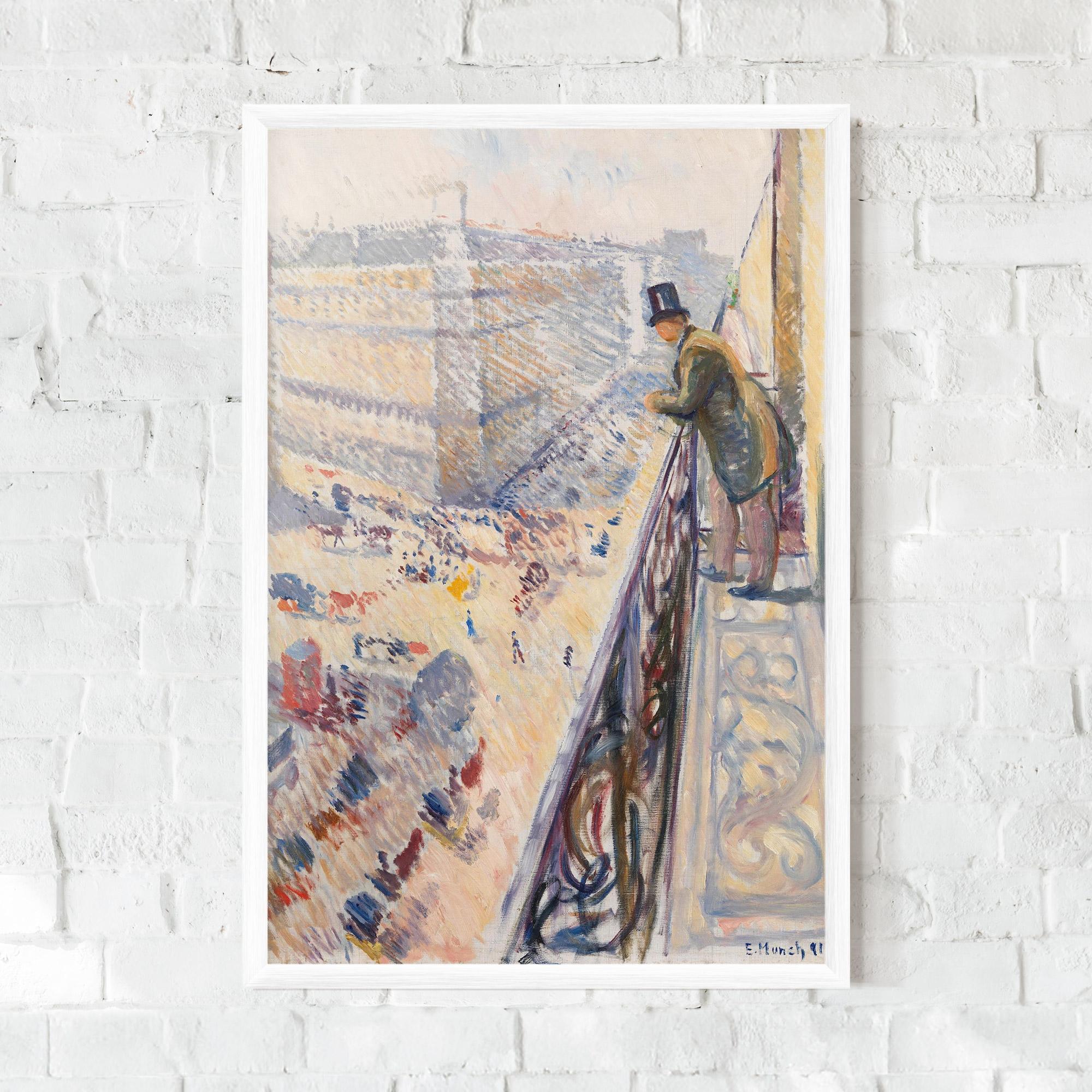 Poster Înrămat Rue Lafayette mockup 0