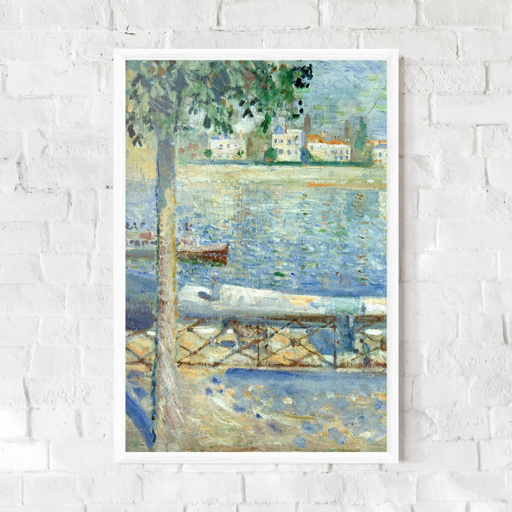 Poster Înrămat Seine At Saint mockup 0