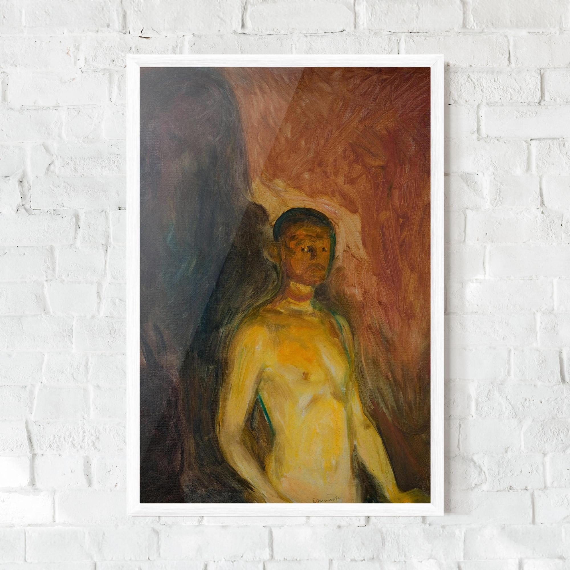 Poster Înrămat Self Portrait Hell mockup 0