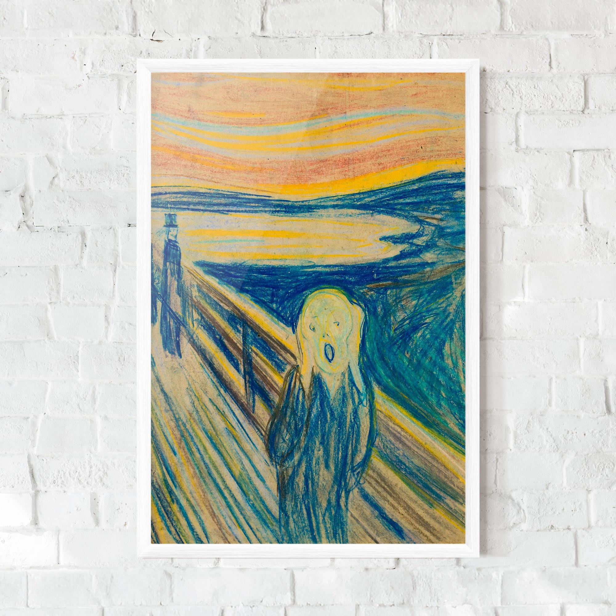 Poster Înrămat Skrik_1893 mockup 0