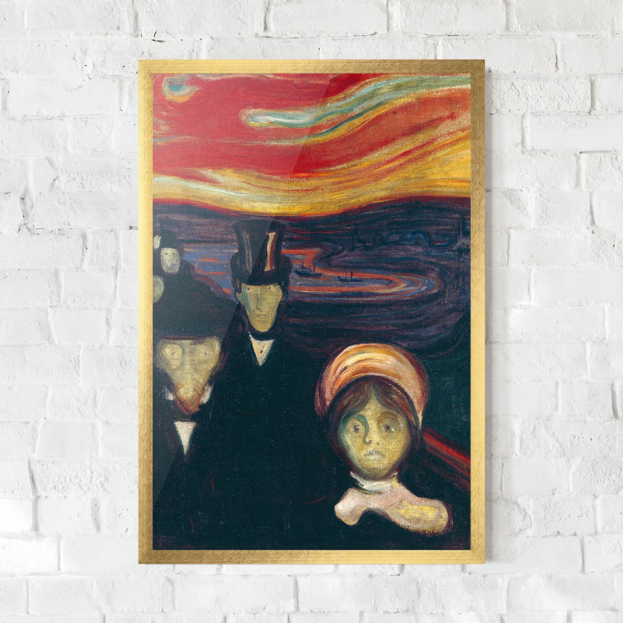 Poster Înrămat Anxiety mockup 0