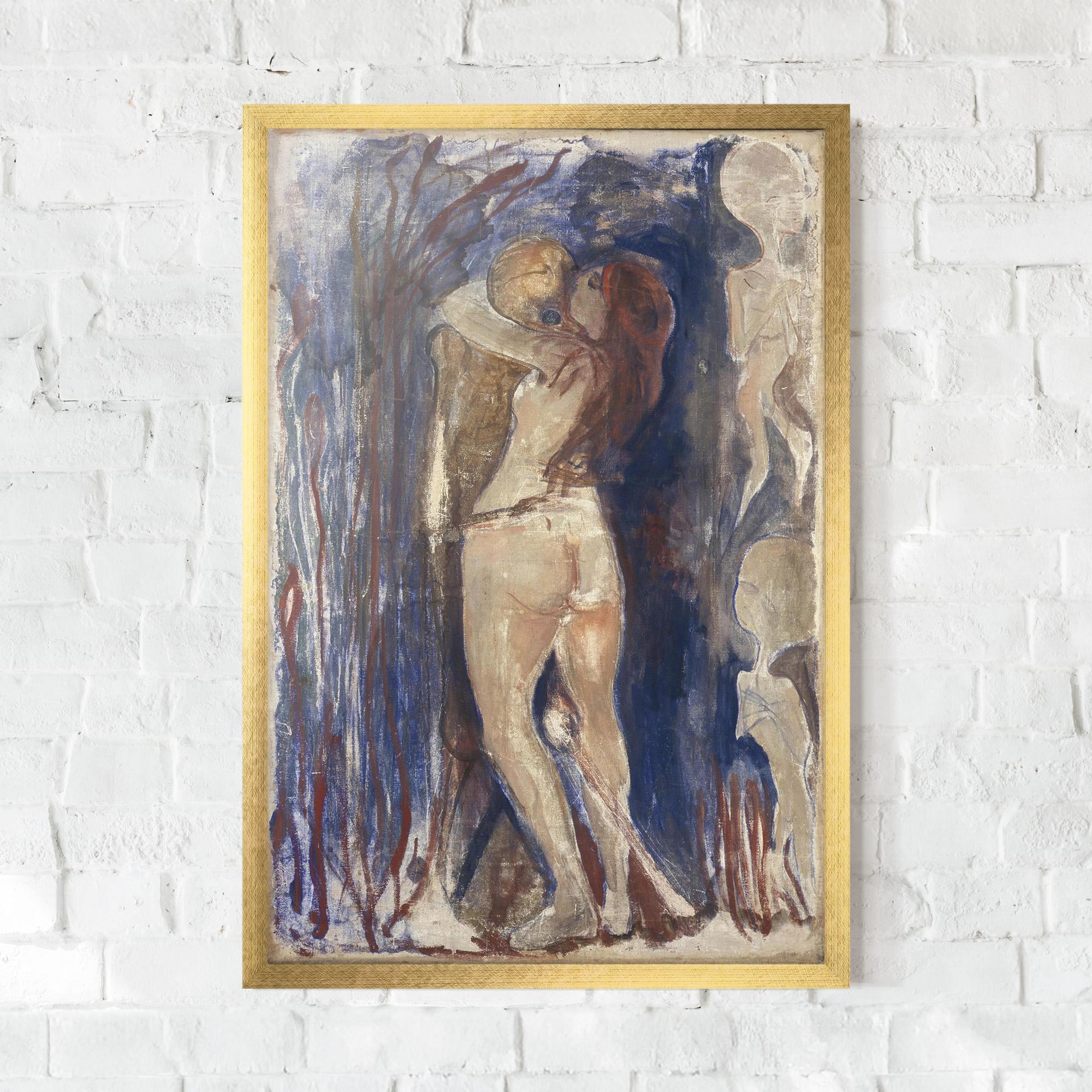 Poster Înrămat Death And Life mockup 0