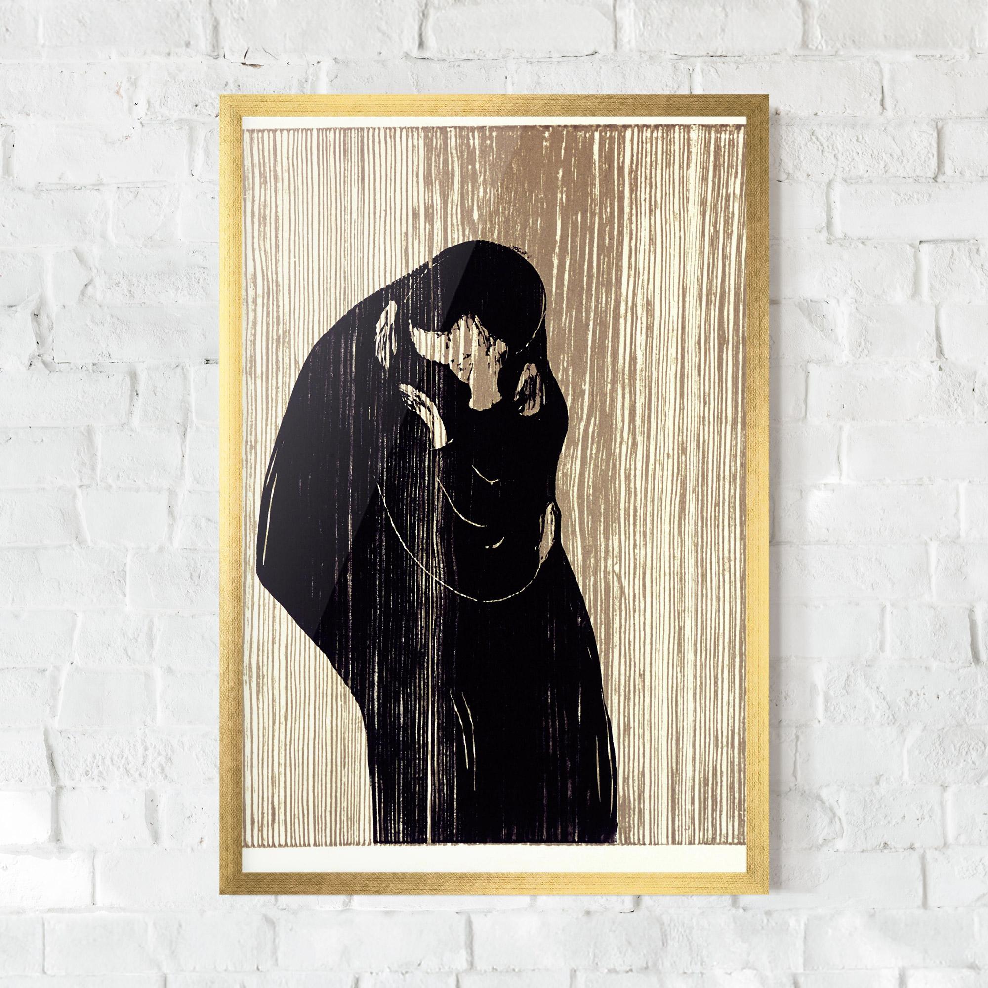 Poster Înrămat Kiss mockup 0