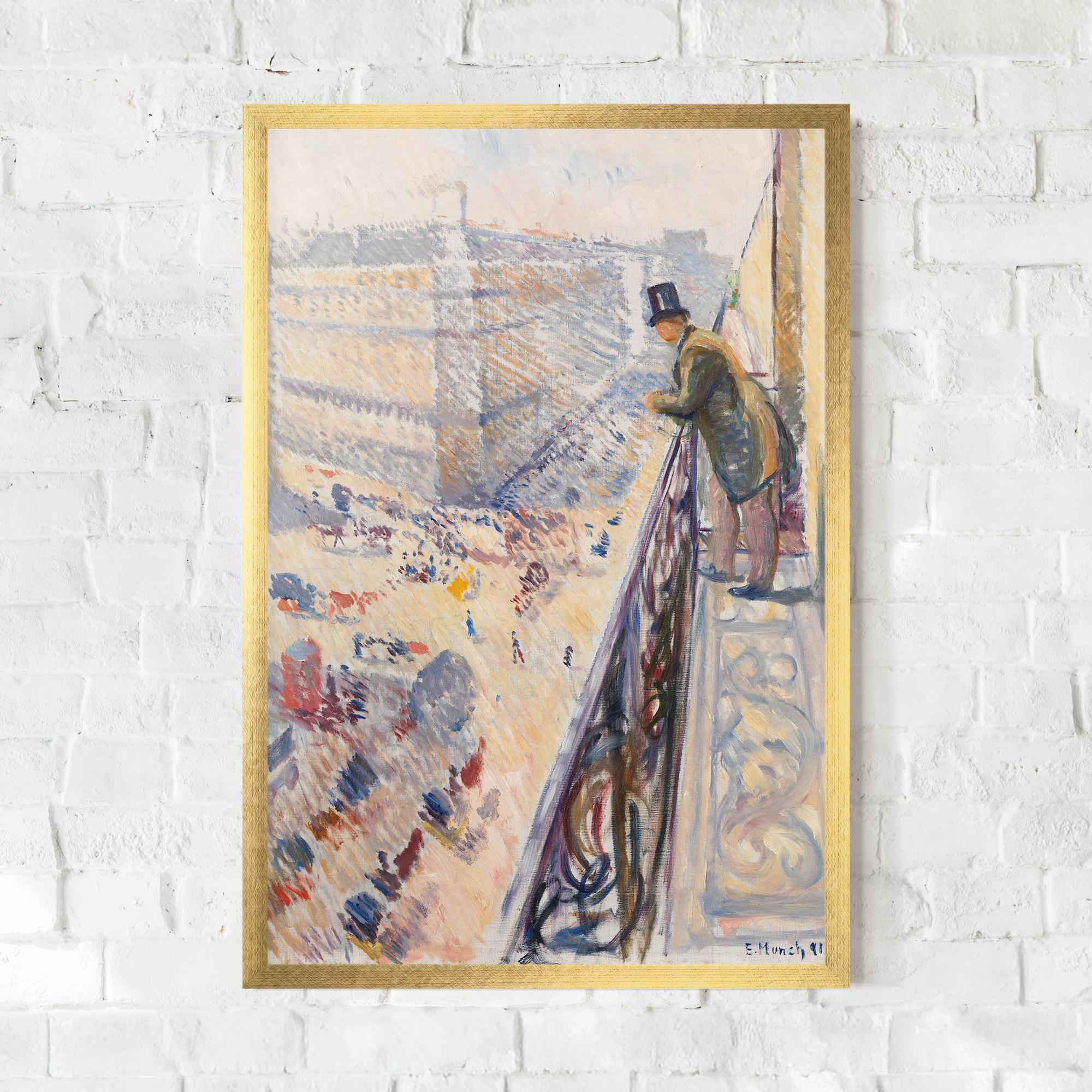 Poster Înrămat Rue Lafayette mockup 0