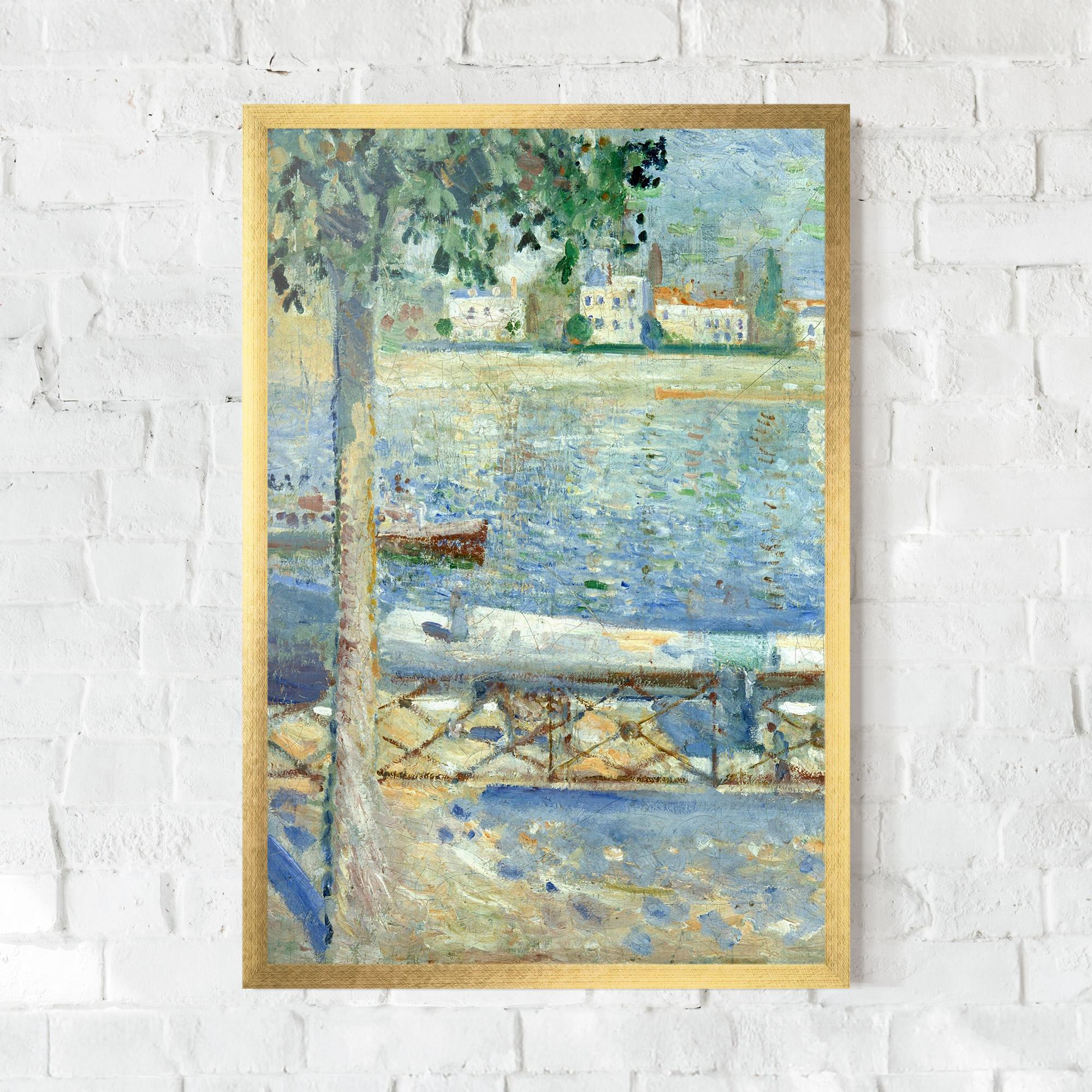 Poster Înrămat Seine At Saint mockup 0