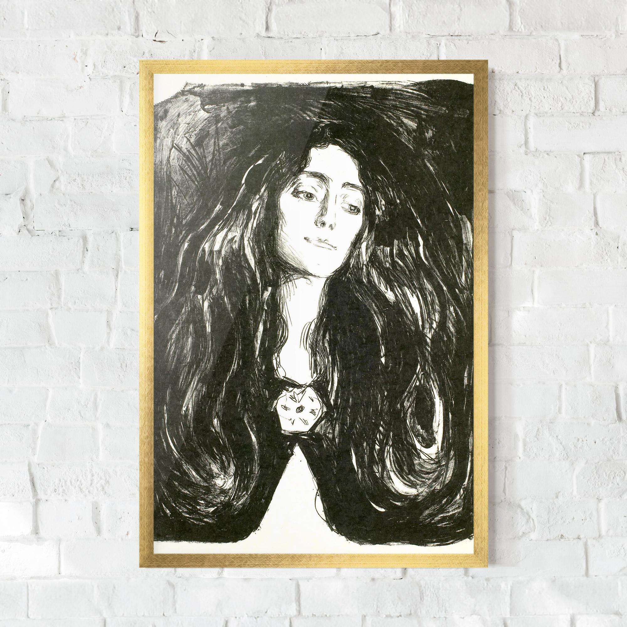 Poster Înrămat The Brooch Eva Mudocci mockup 0