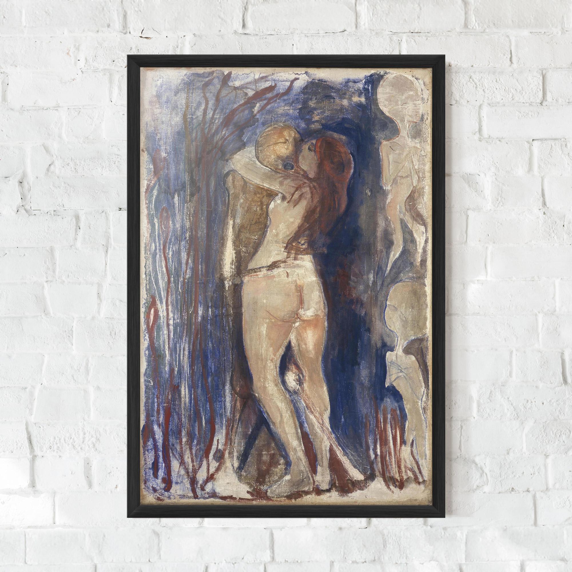 Poster Înrămat Death And Life mockup 0