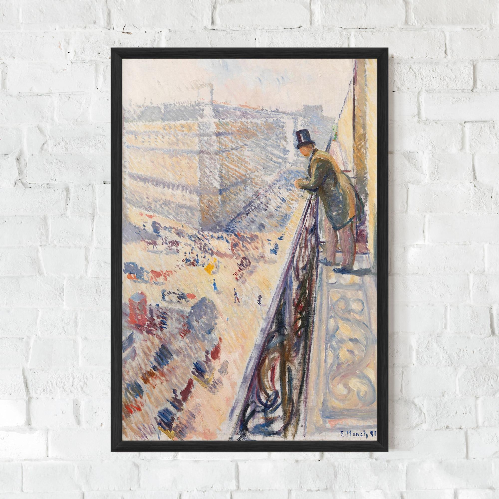 Poster Înrămat Rue Lafayette mockup 0