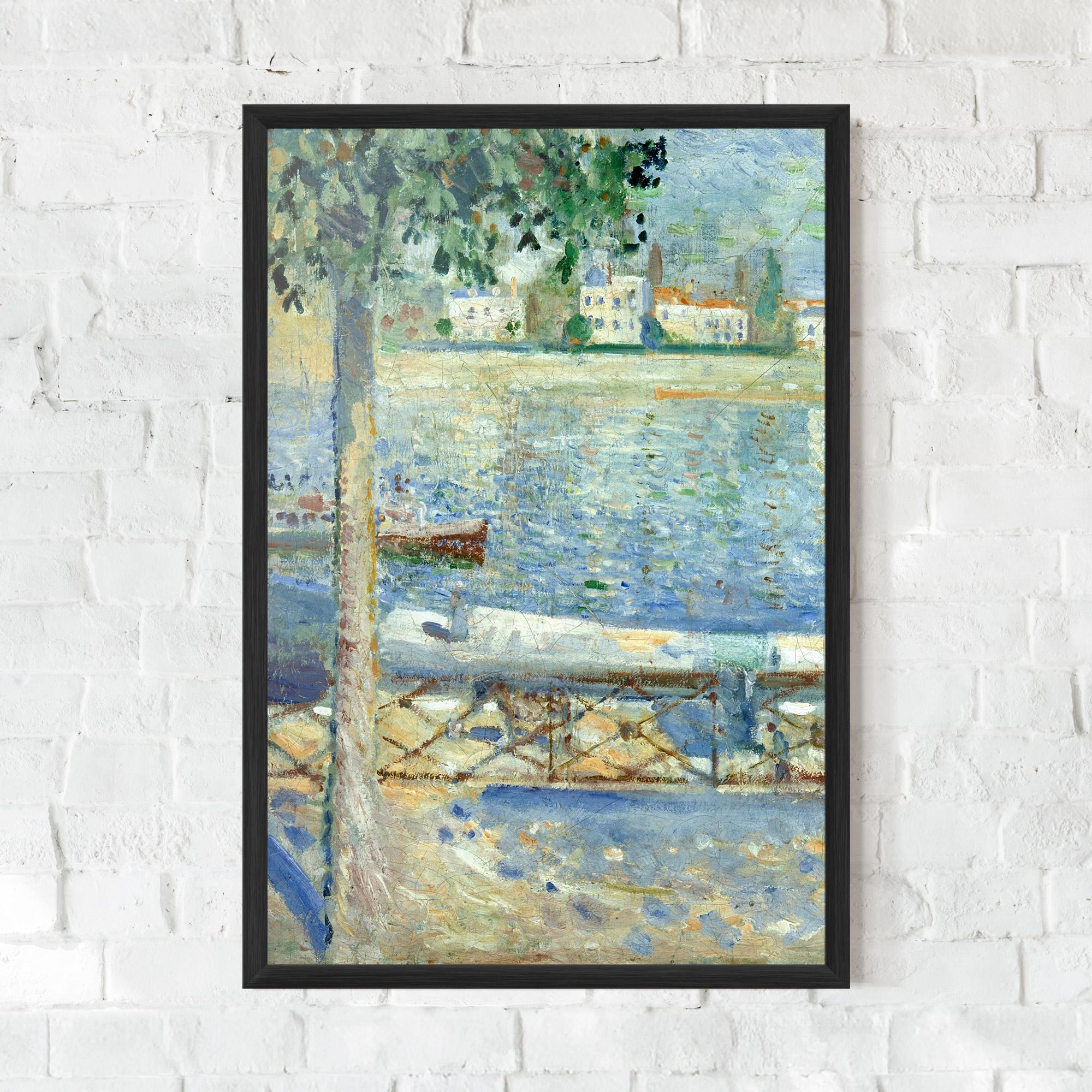 Poster Înrămat Seine At Saint mockup 0