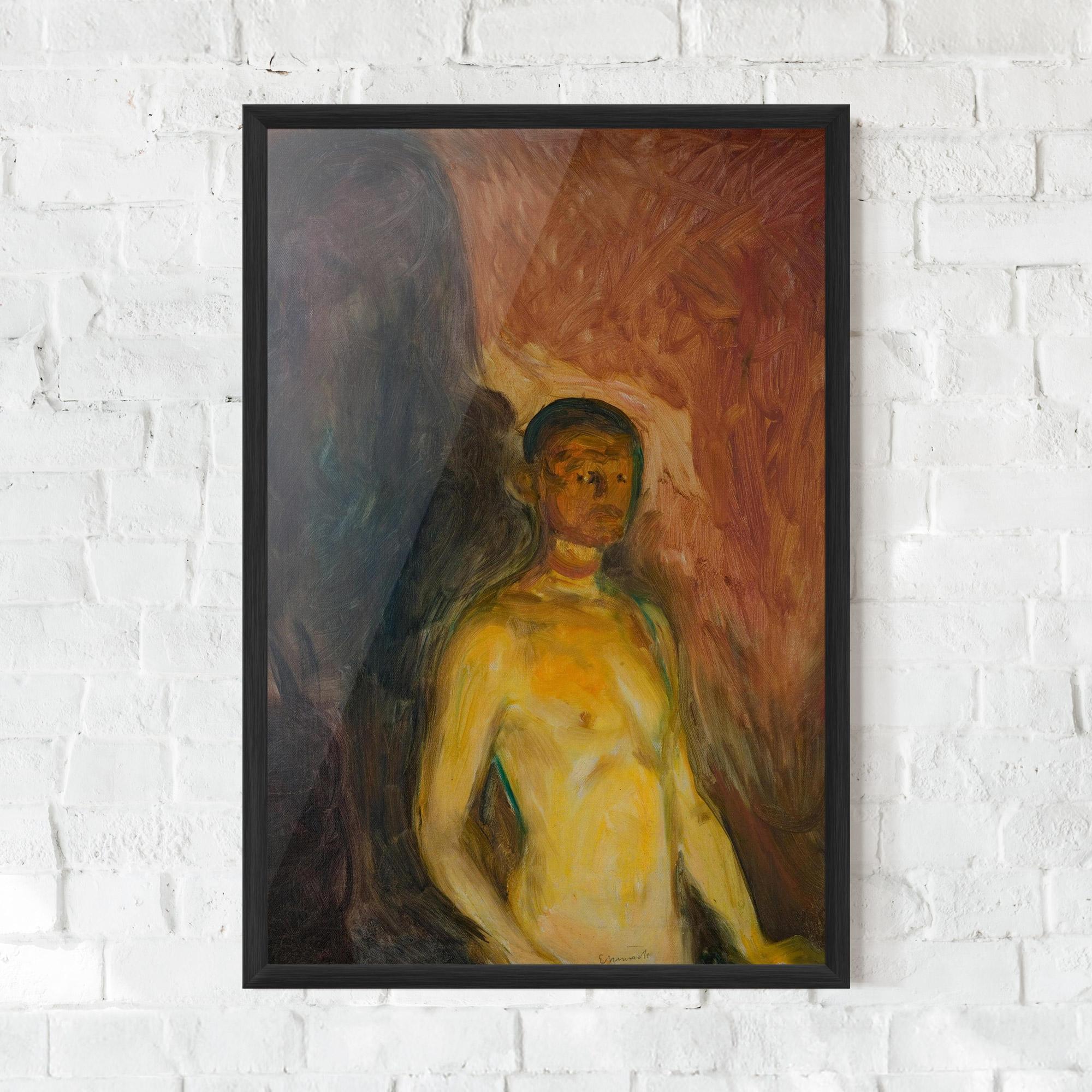 Poster Înrămat Self Portrait Hell mockup 0