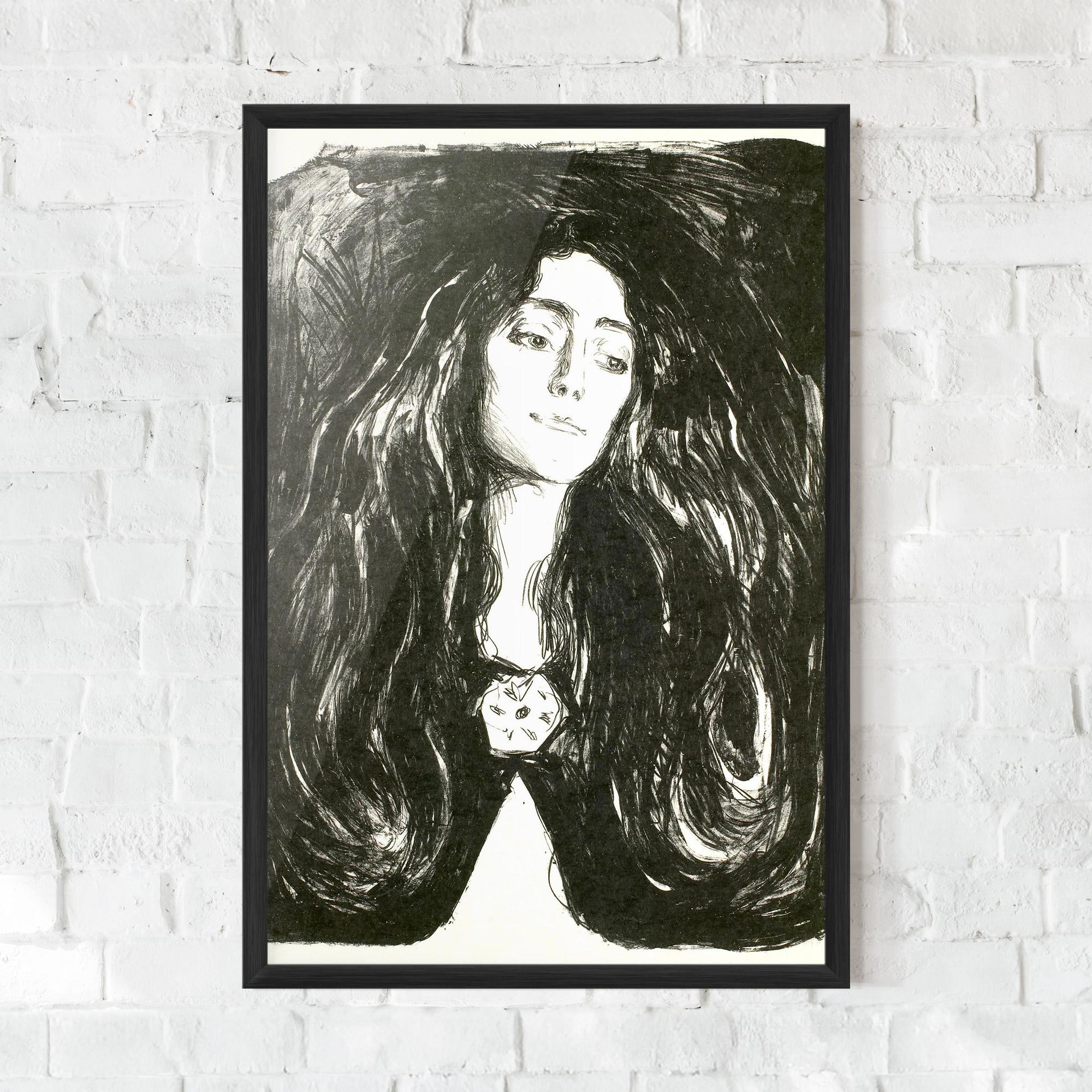 Poster Înrămat The Brooch Eva Mudocci mockup 0