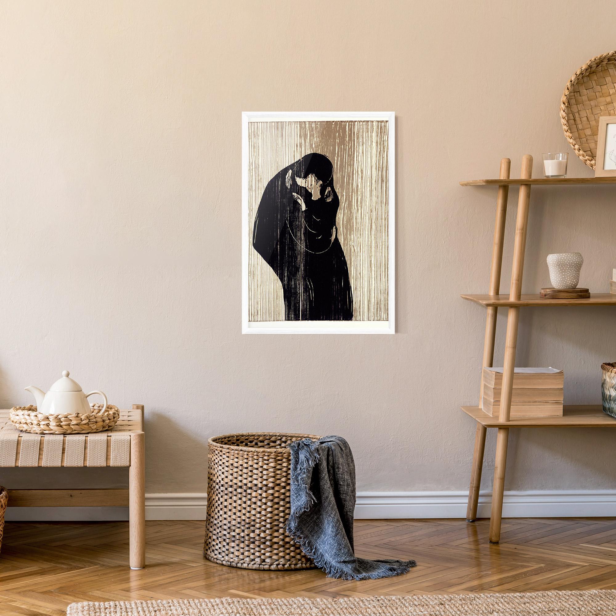 Poster Înrămat Kiss mockup 9