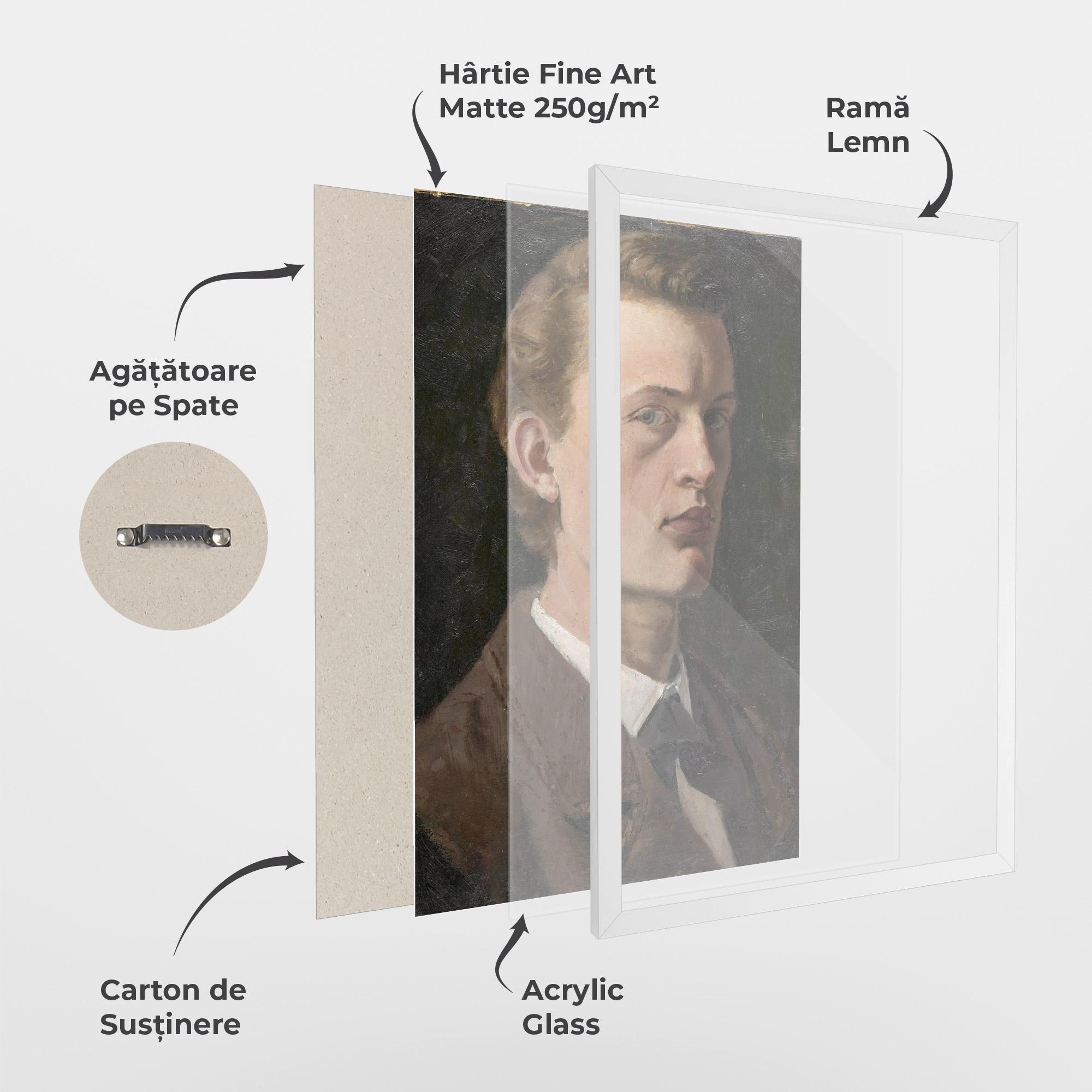 Poster Înrămat Self Portrait mockup 1