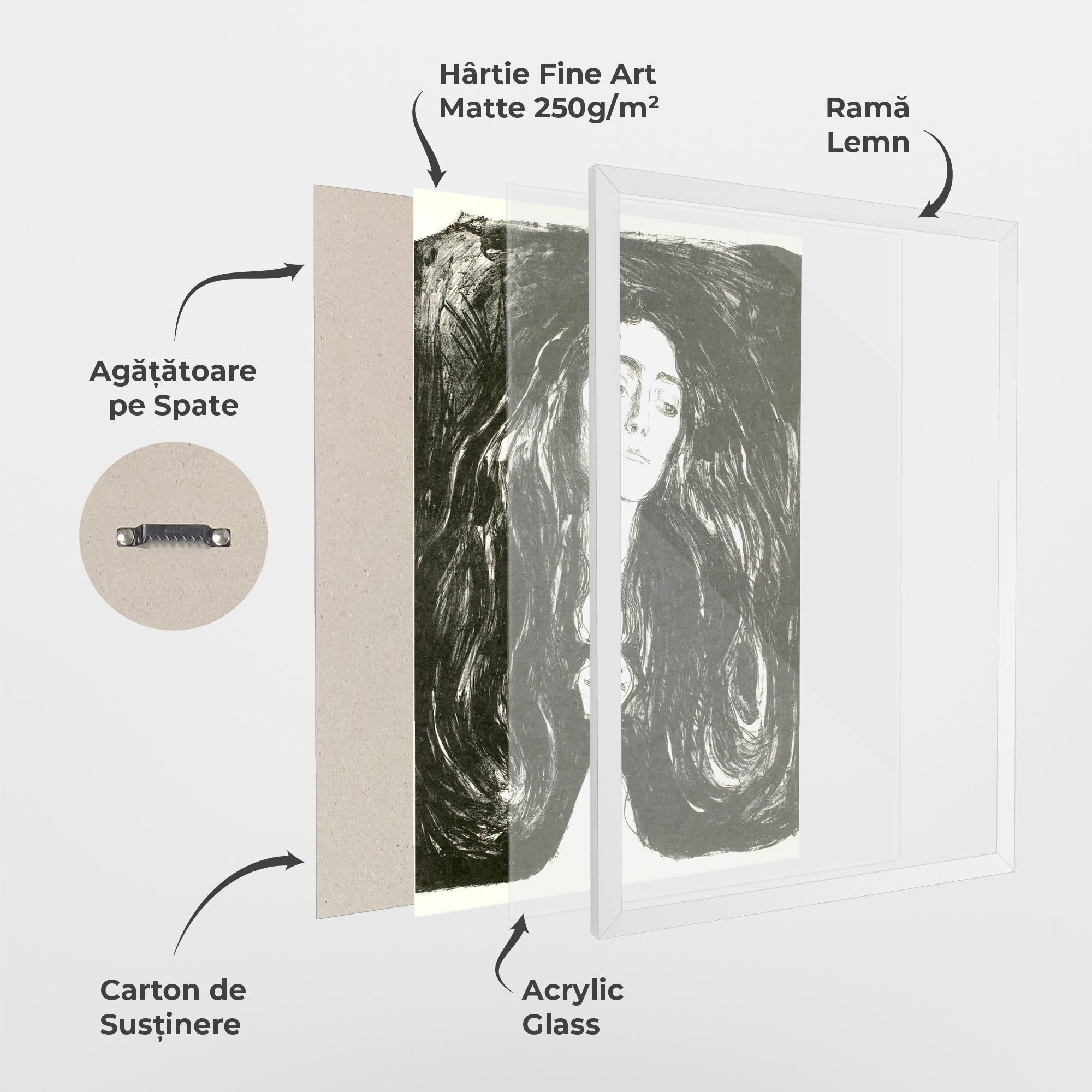 Poster Înrămat The Brooch Eva Mudocci mockup 1