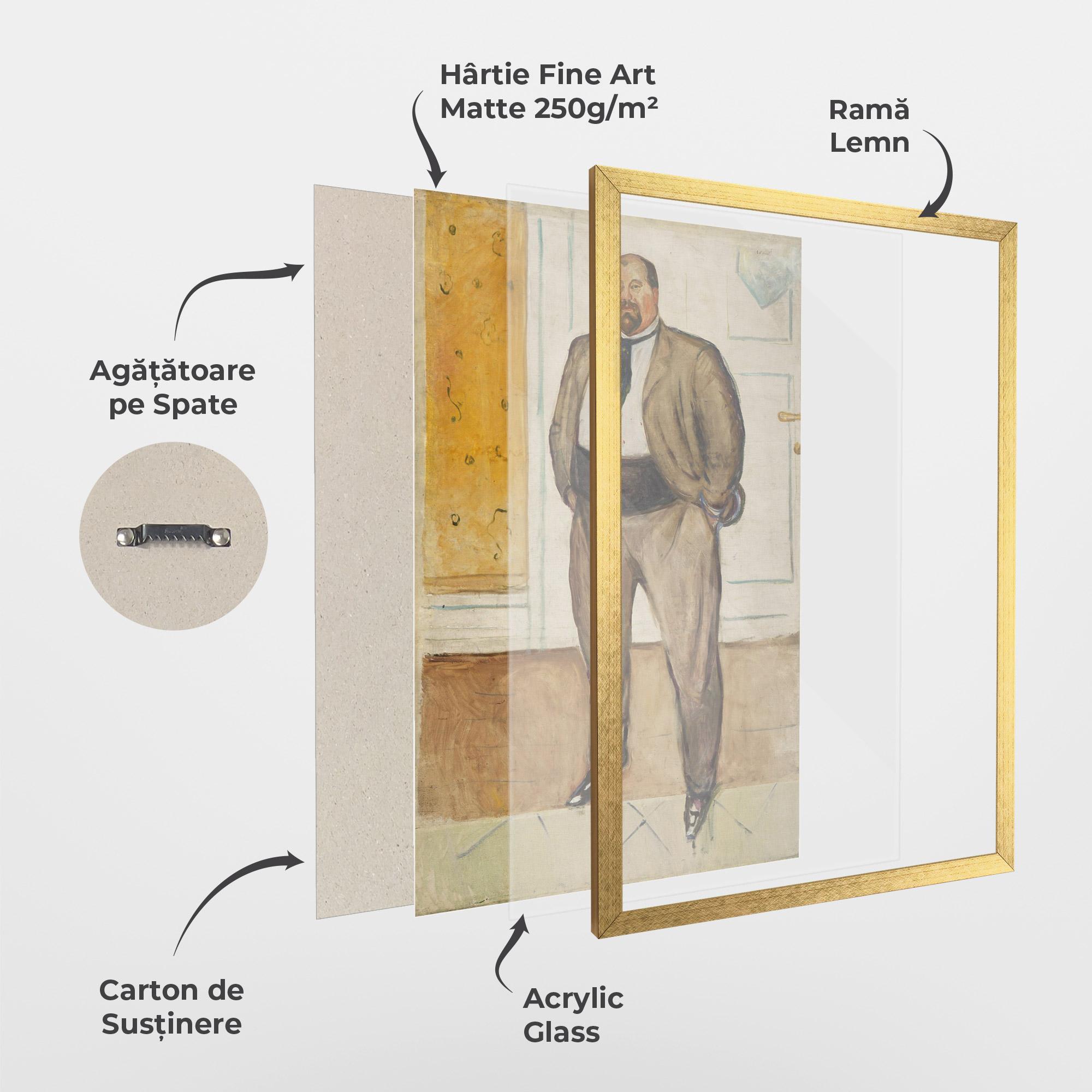 Poster Înrămat Consul Christen Sandberg mockup 1