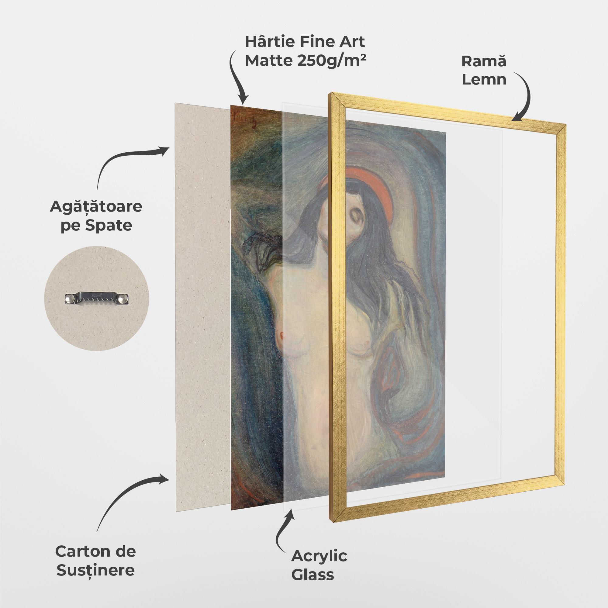 Poster Înrămat Madonna mockup 1