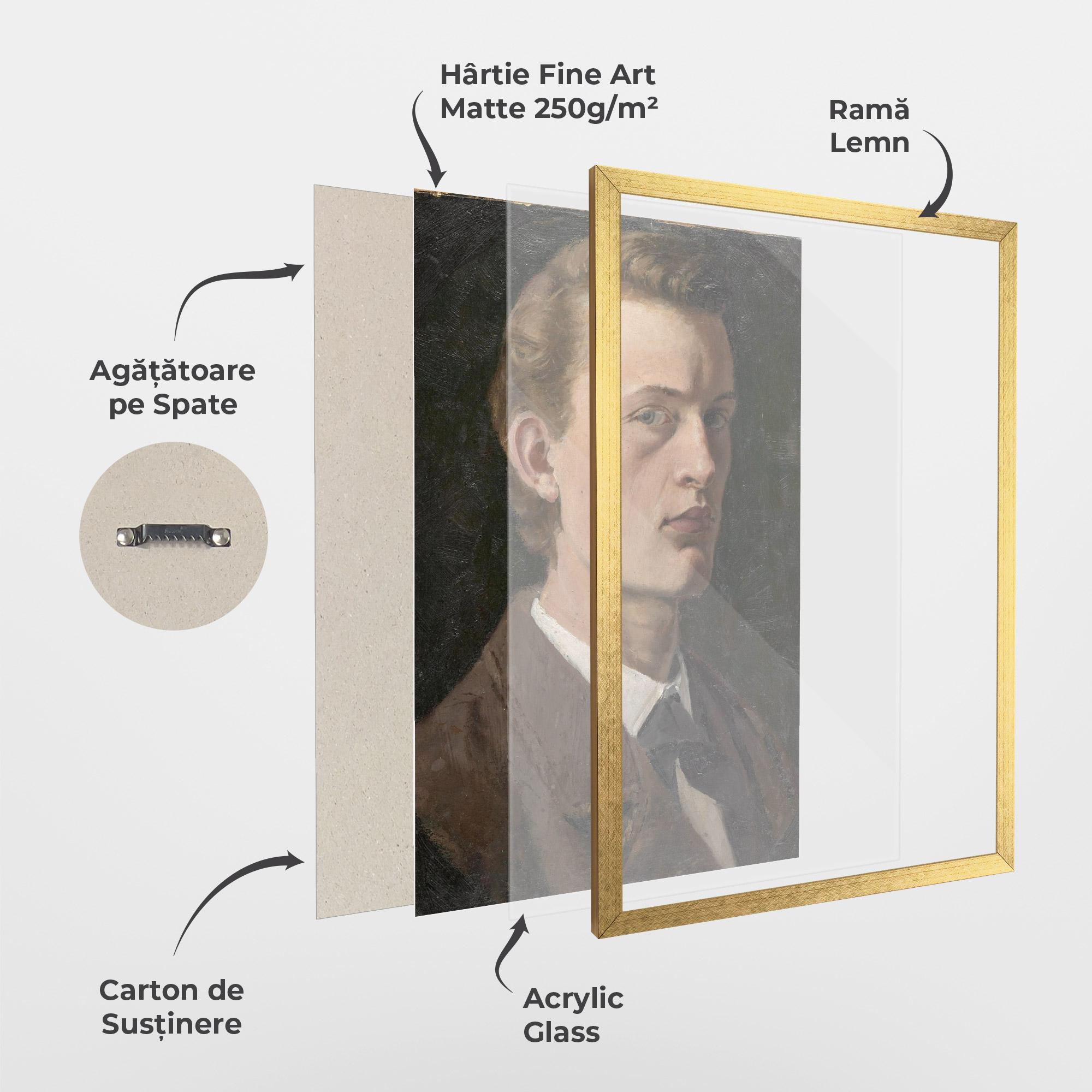 Poster Înrămat Self Portrait mockup 1