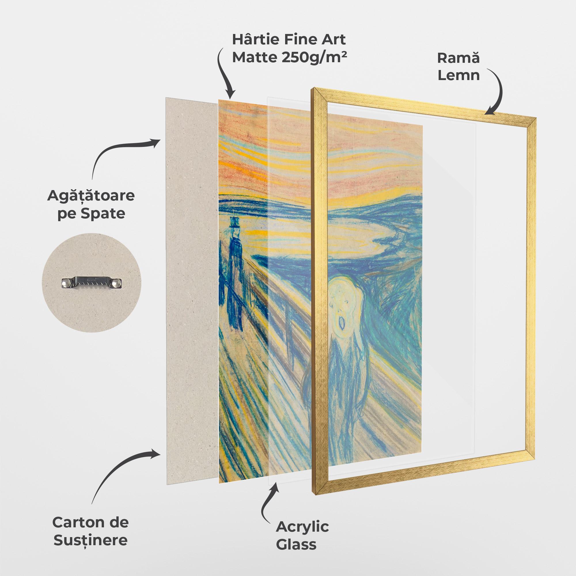 Poster Înrămat Skrik_1893 mockup 1