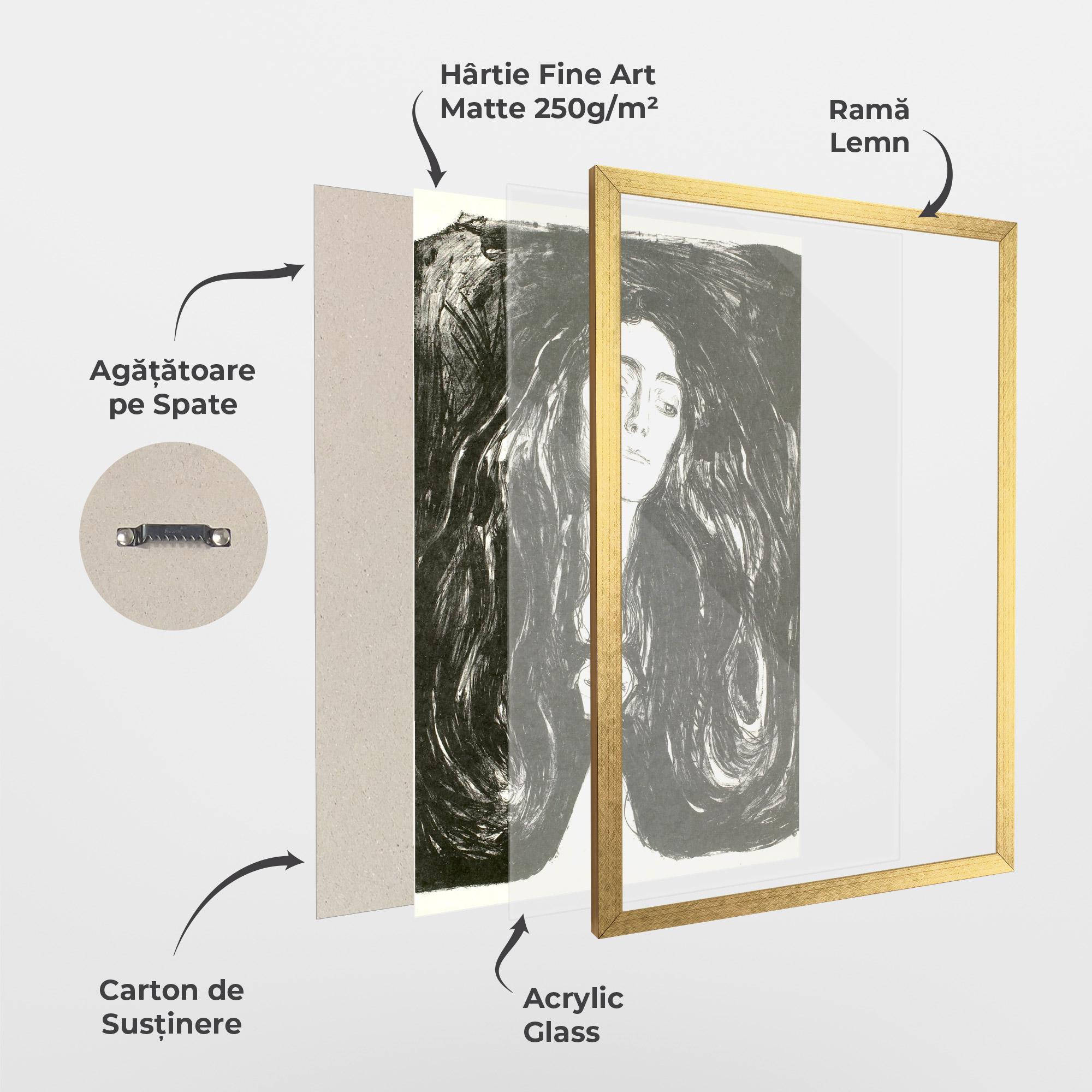 Poster Înrămat The Brooch Eva Mudocci mockup 1