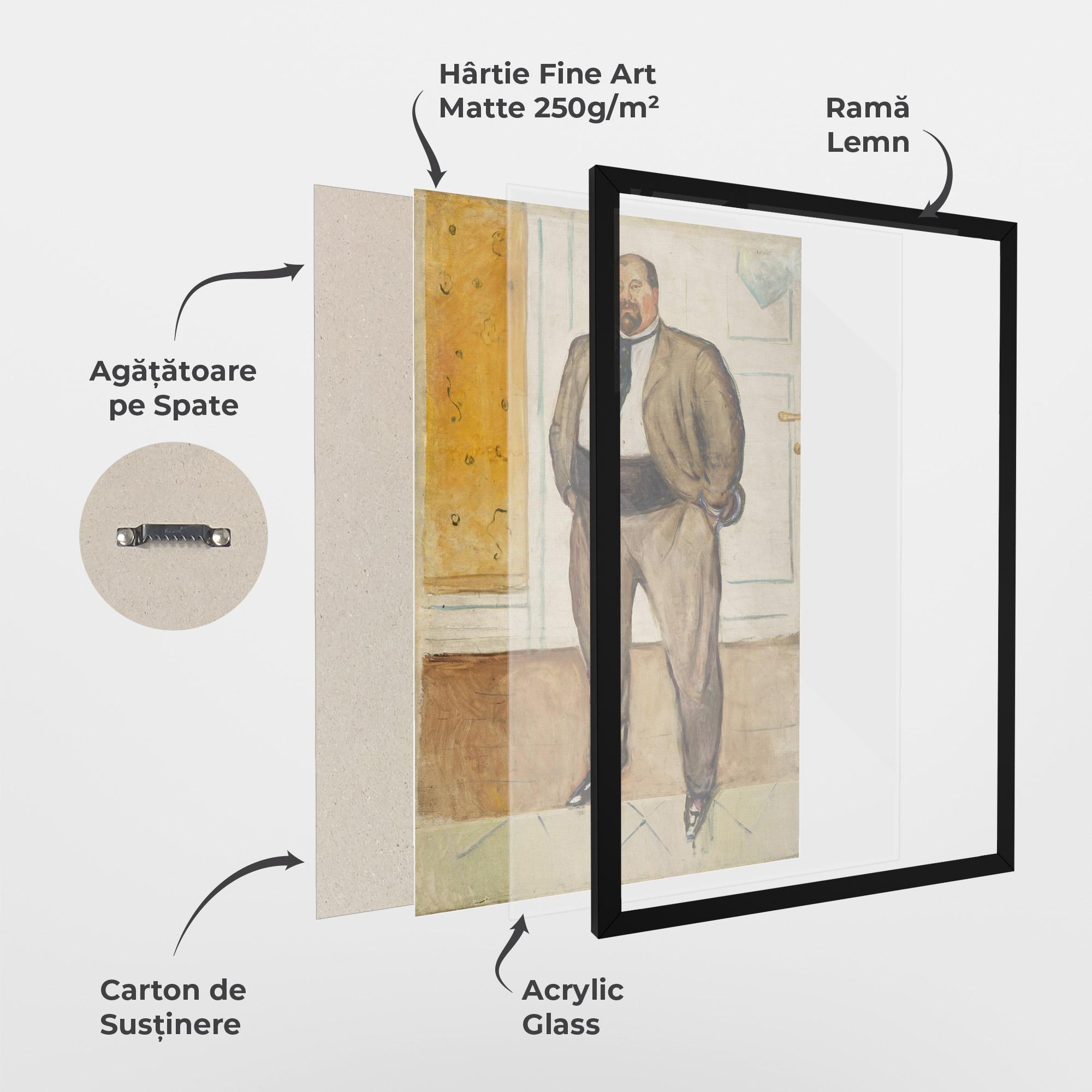 Poster Înrămat Consul Christen Sandberg mockup 1